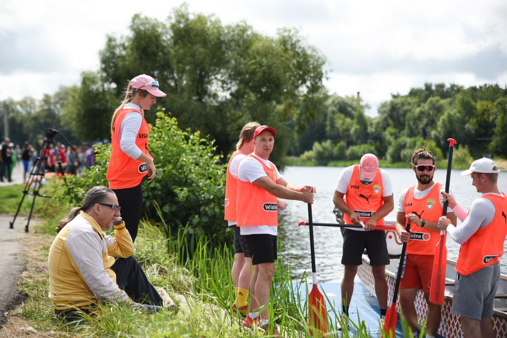 Бронницы, Спорт, День города, Гонки драконов, Гонки на лодках Дракон,