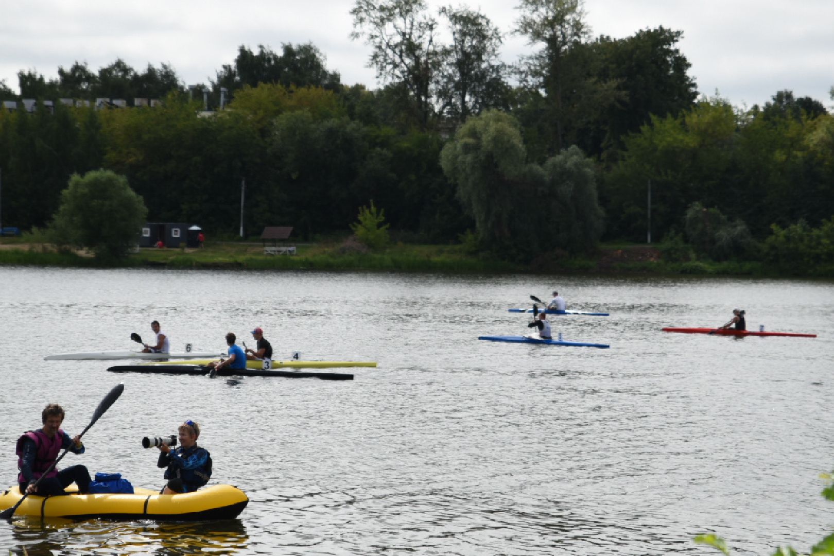 Бронницы, Спорт, День города, Гонки драконов, Гонки на лодках Дракон,