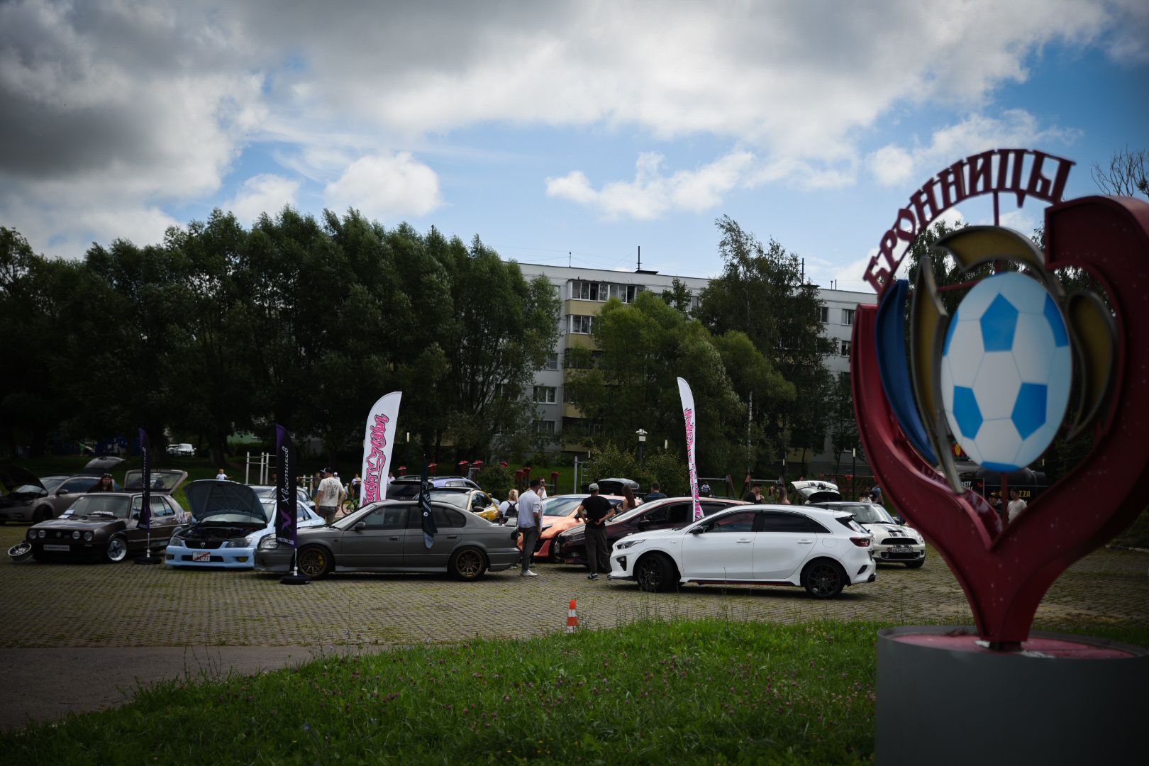 Бронницы, Автовыставка, Автокультура, Автомобилисты Подмосковья и регионов, Выставка уникальных автомобилей,