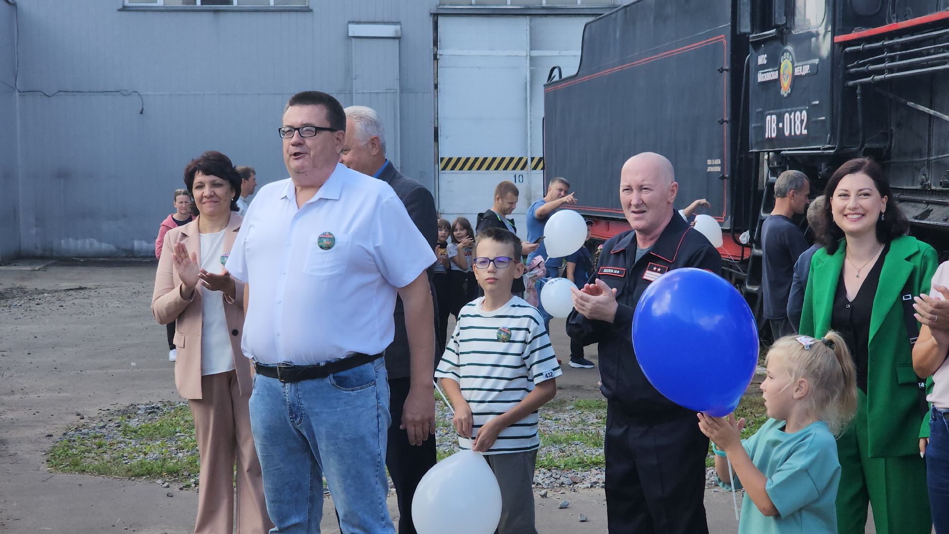 кашира, ожерелье, локомотивное депо, праздник, день железнодорожника, награждение,