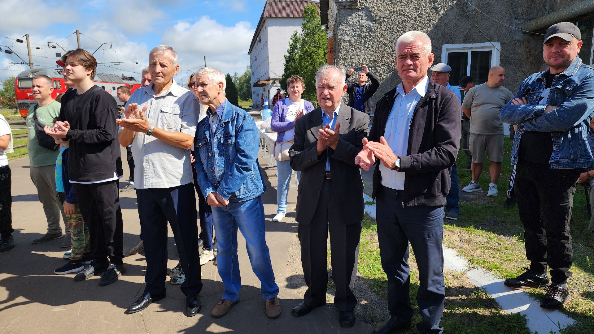 кашира, ожерелье, локомотивное депо, праздник, день железнодорожника, награждение,