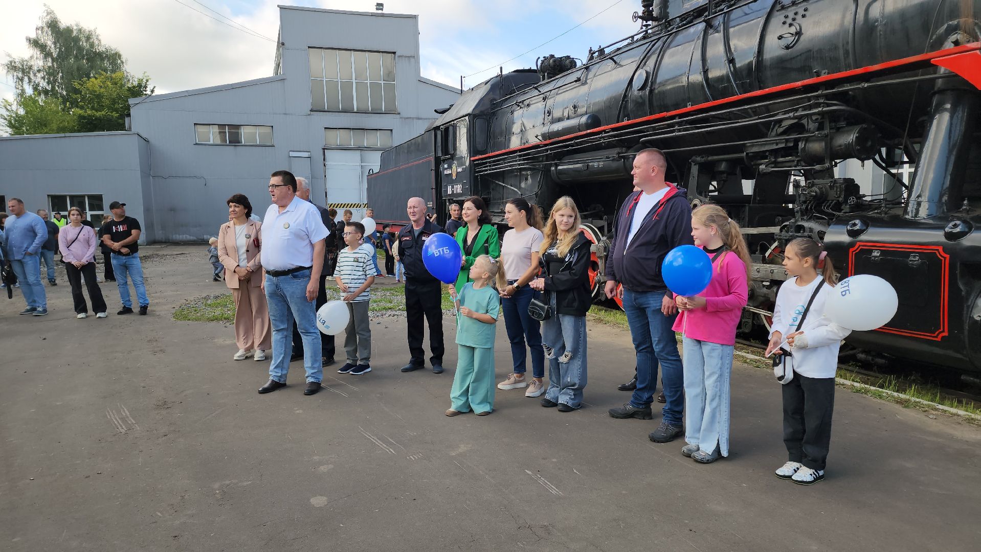 кашира, ожерелье, локомотивное депо, праздник, день железнодорожника, награждение,