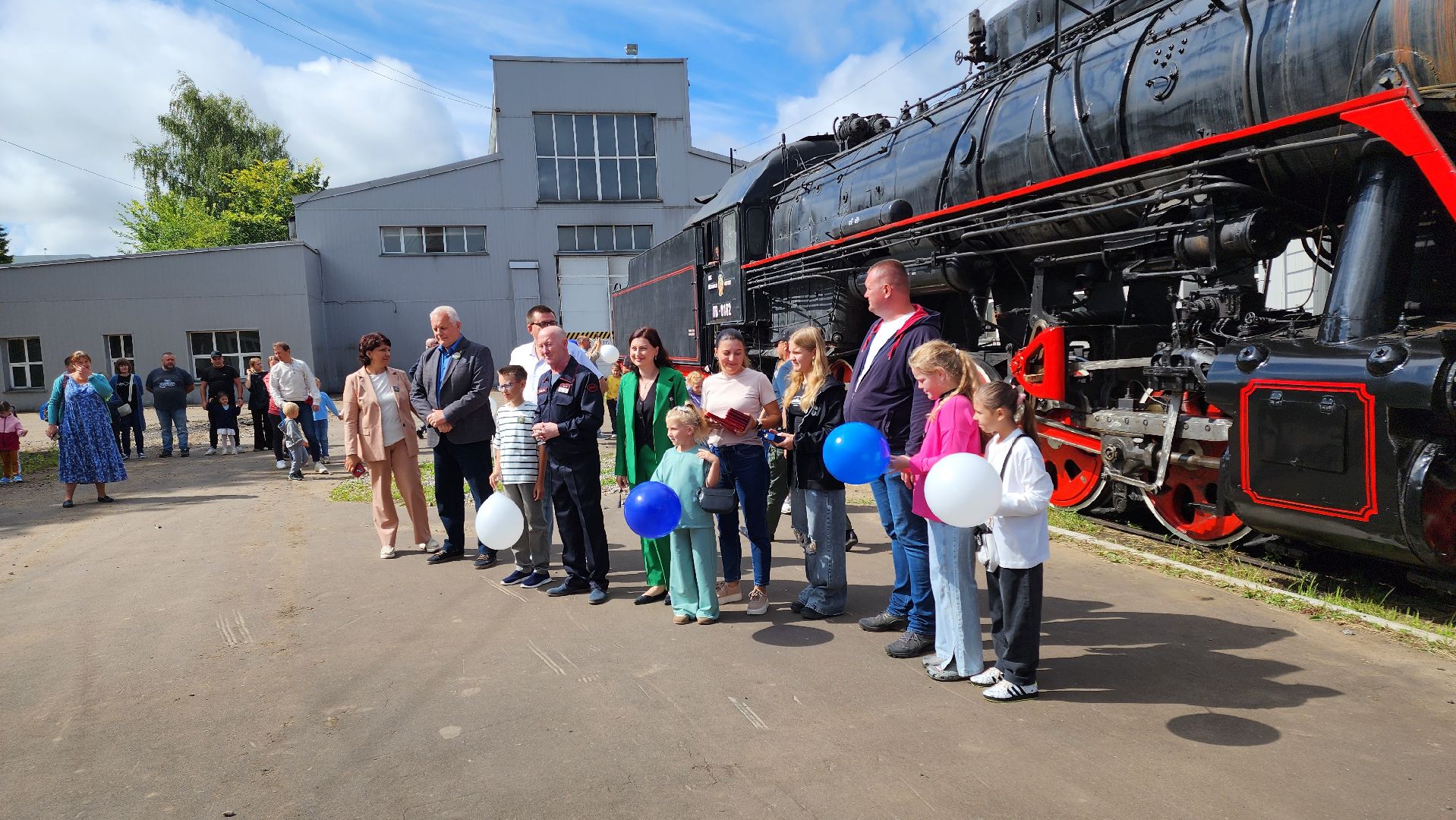 кашира, ожерелье, локомотивное депо, праздник, день железнодорожника, награждение,