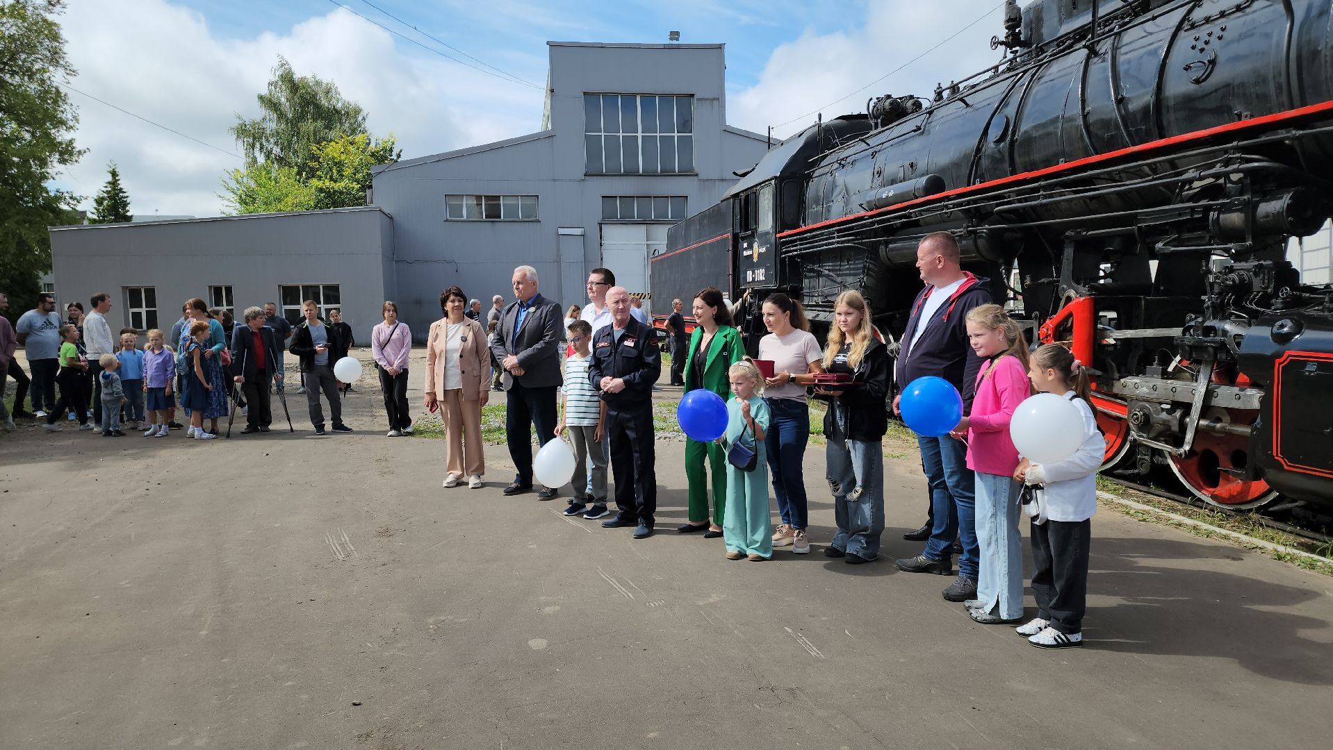 кашира, ожерелье, локомотивное депо, праздник, день железнодорожника, награждение,