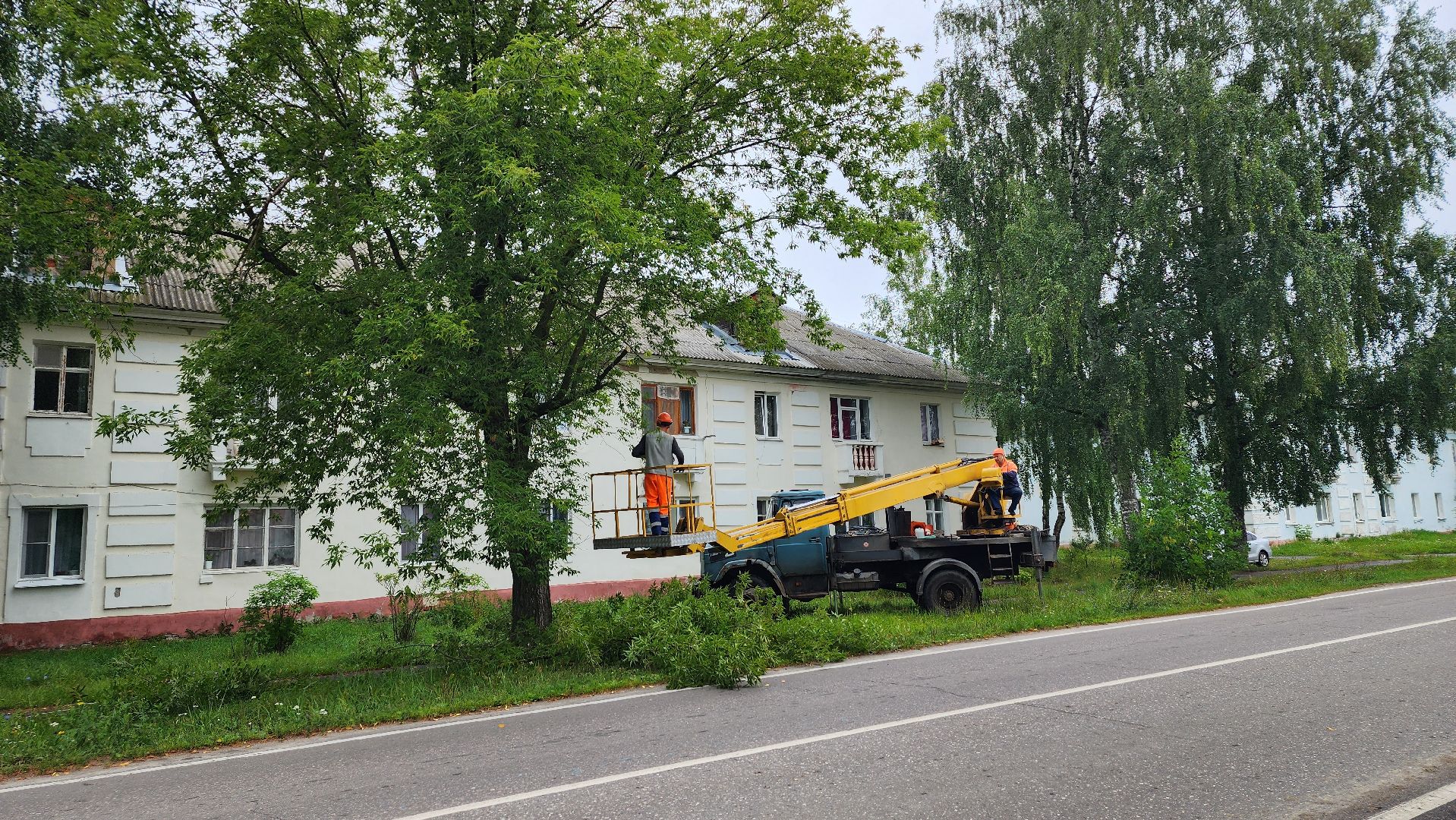 благоустройство, работа, служба дорожного хозяйства и благоустройства, Шатура, Большая Шатура,