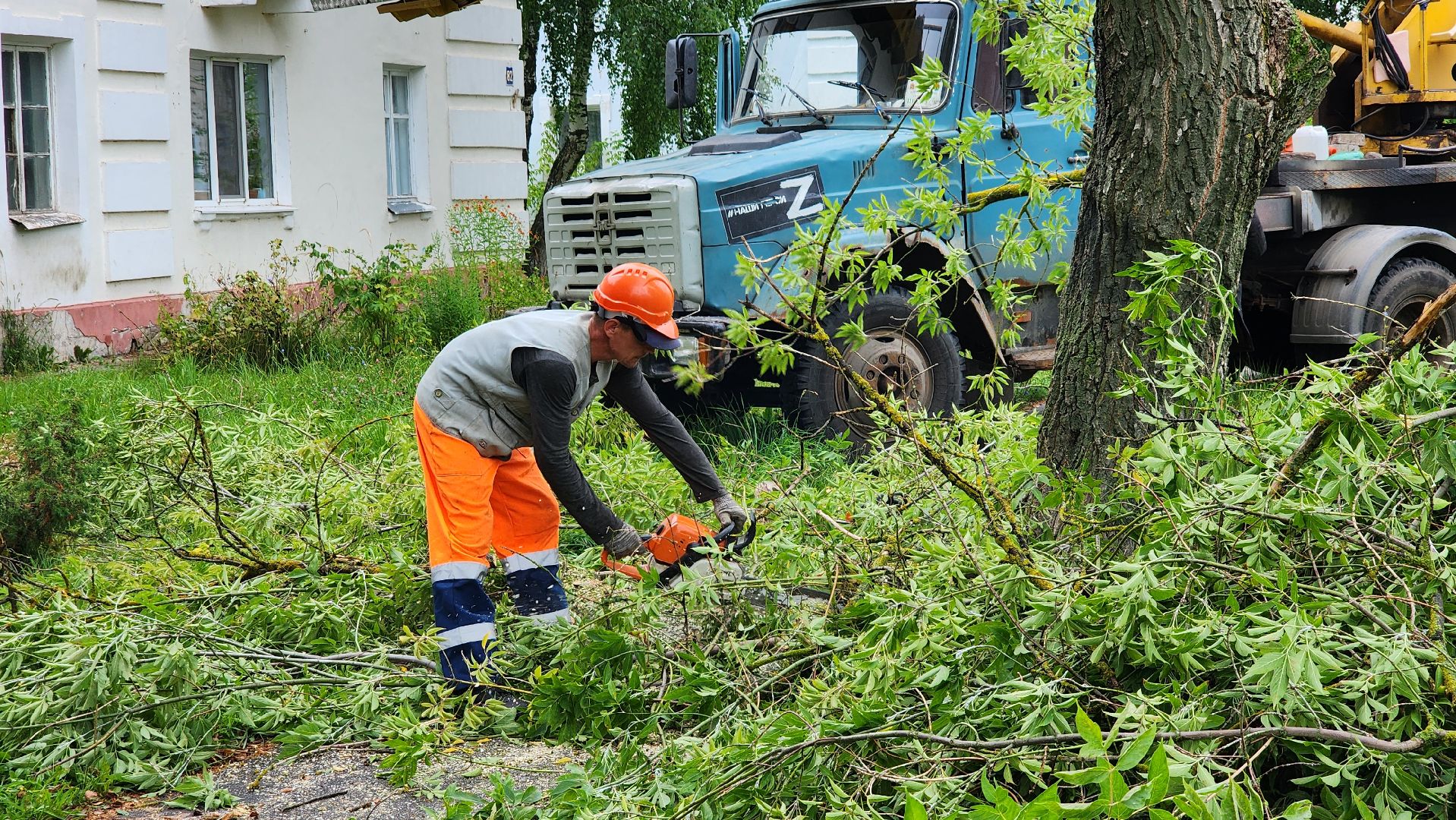 благоустройство, работа, служба дорожного хозяйства и благоустройства, Шатура, Большая Шатура,