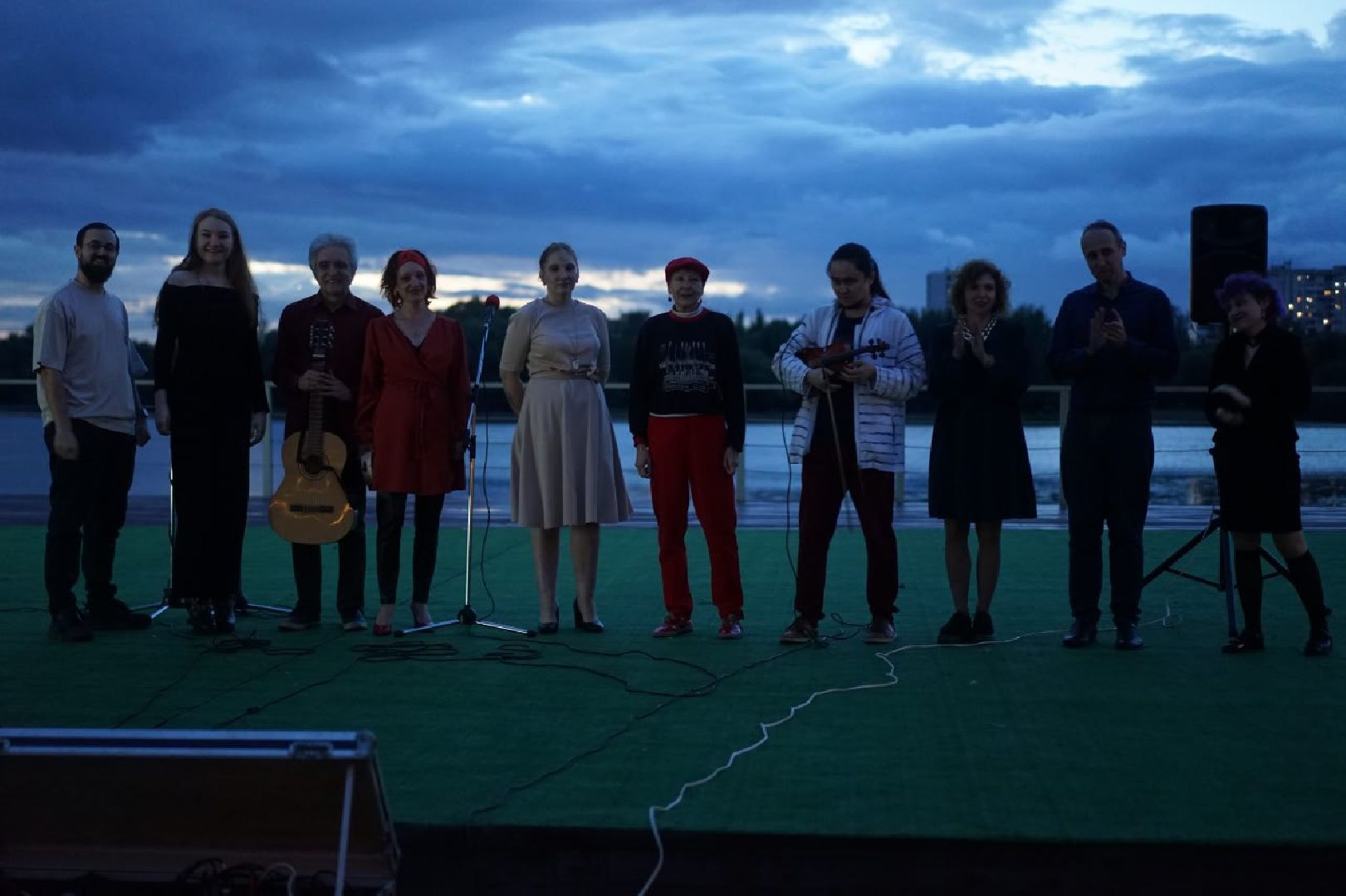 долгопрудный, амфитеатр, день города, авторская песня, поэзия,