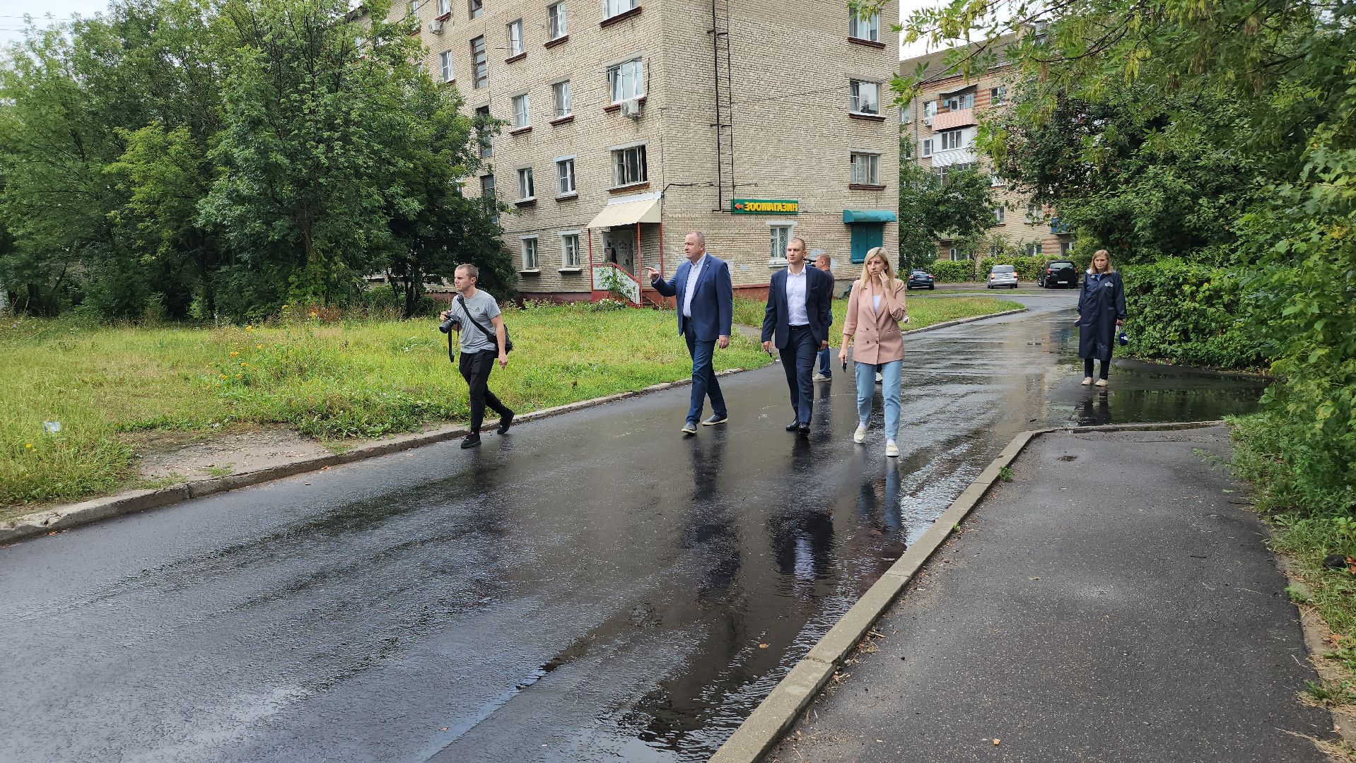 серпухов, улица советская, лежачий полицейский, рабочий выезд главы округа, жители, дороги,