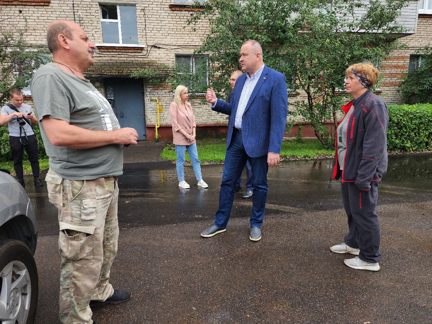 серпухов, улица советская, лежачий полицейский, рабочий выезд главы округа, жители, дороги,