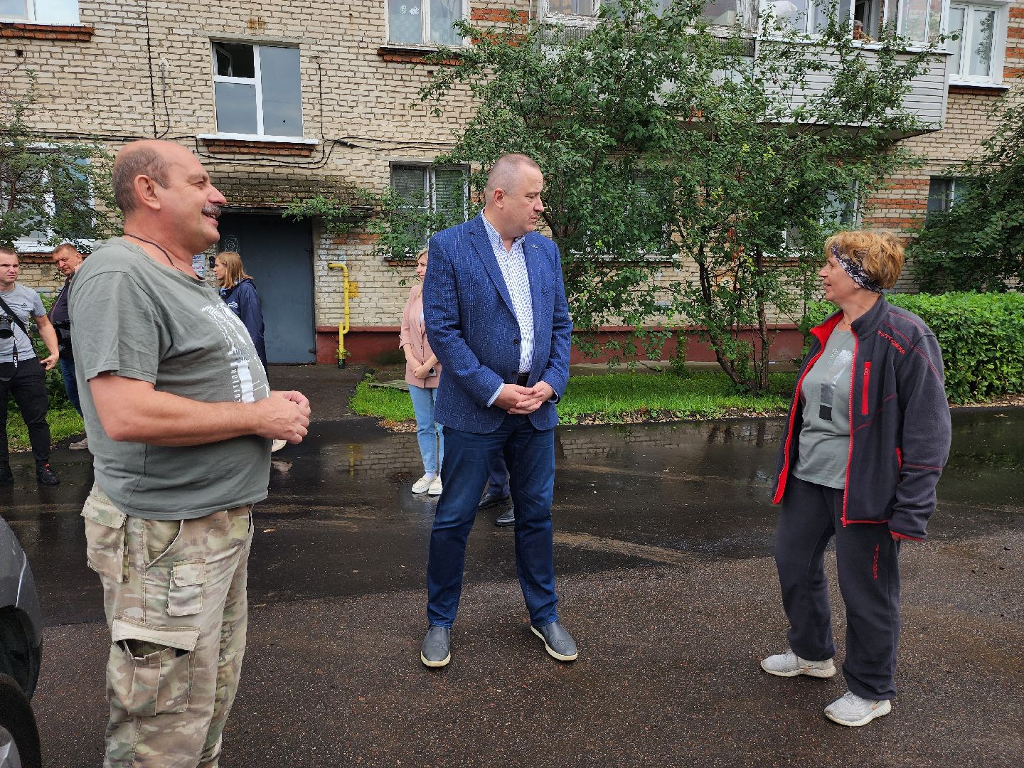 серпухов, улица советская, лежачий полицейский, рабочий выезд главы округа, жители, дороги,