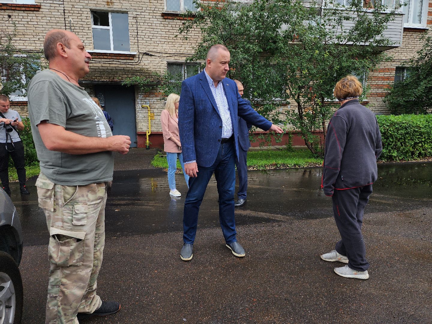 серпухов, улица советская, лежачий полицейский, рабочий выезд главы округа, жители, дороги,