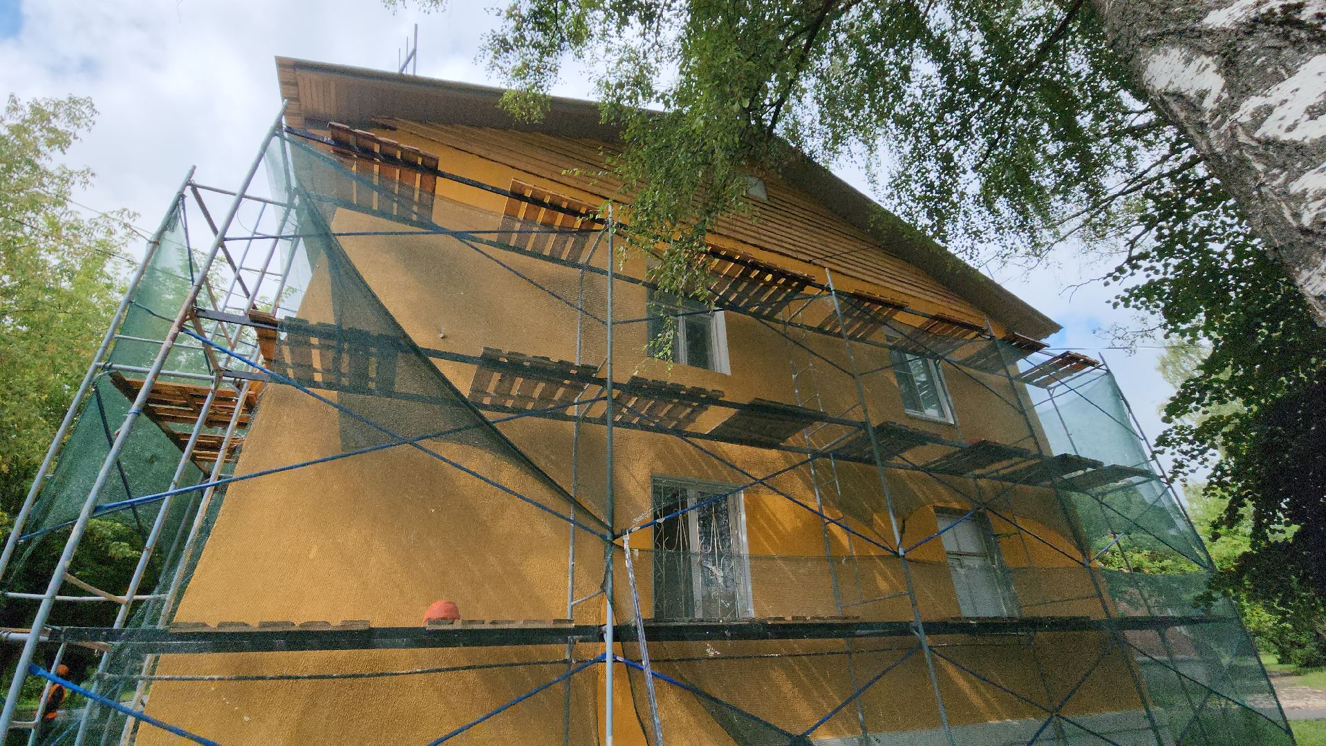 серпухов, улица калинина, ремонт фасада, капремонт, жкх,