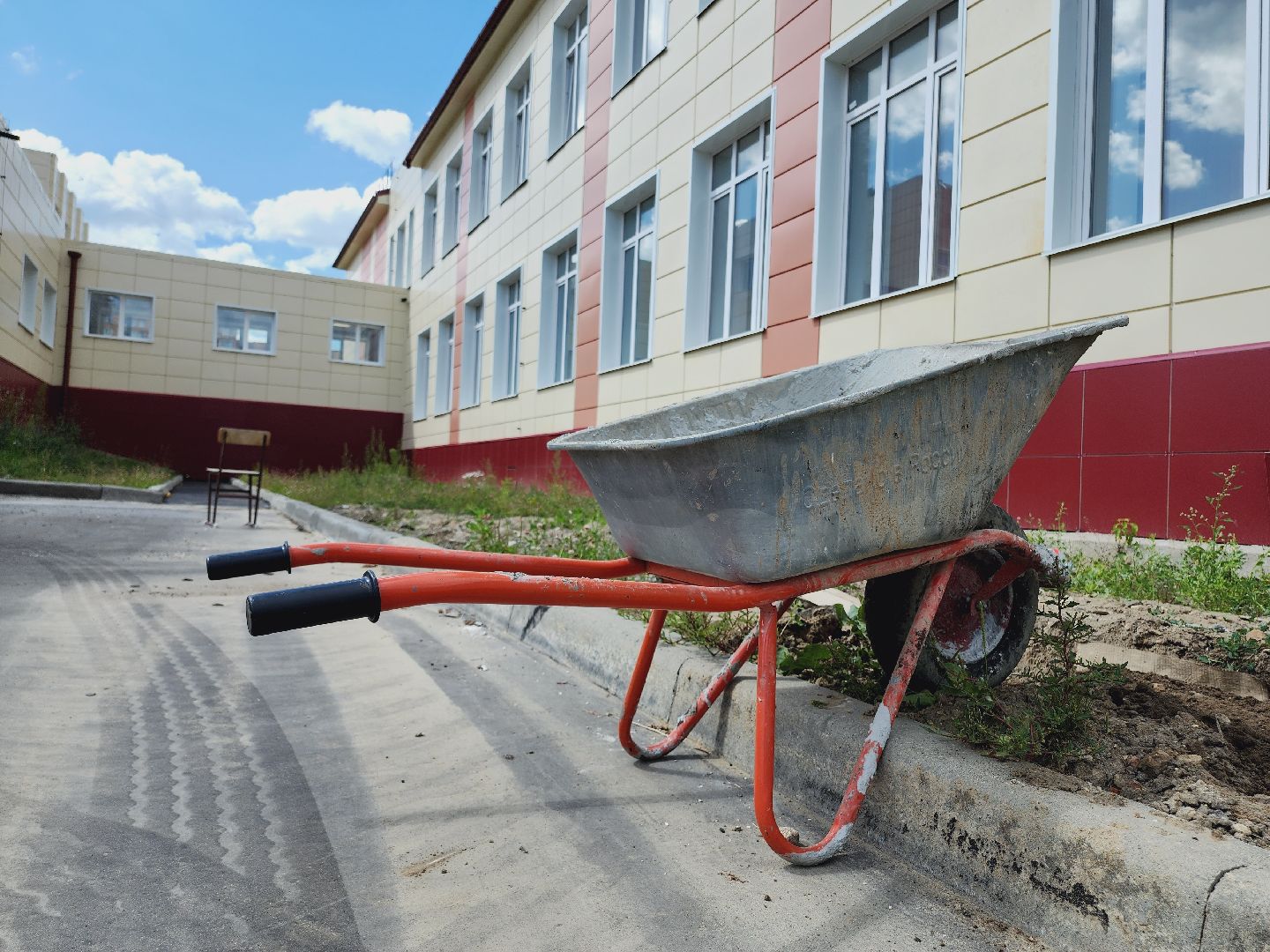 Егорьевск, Подмосковье, Московская область, благоустройство, 5 школа,