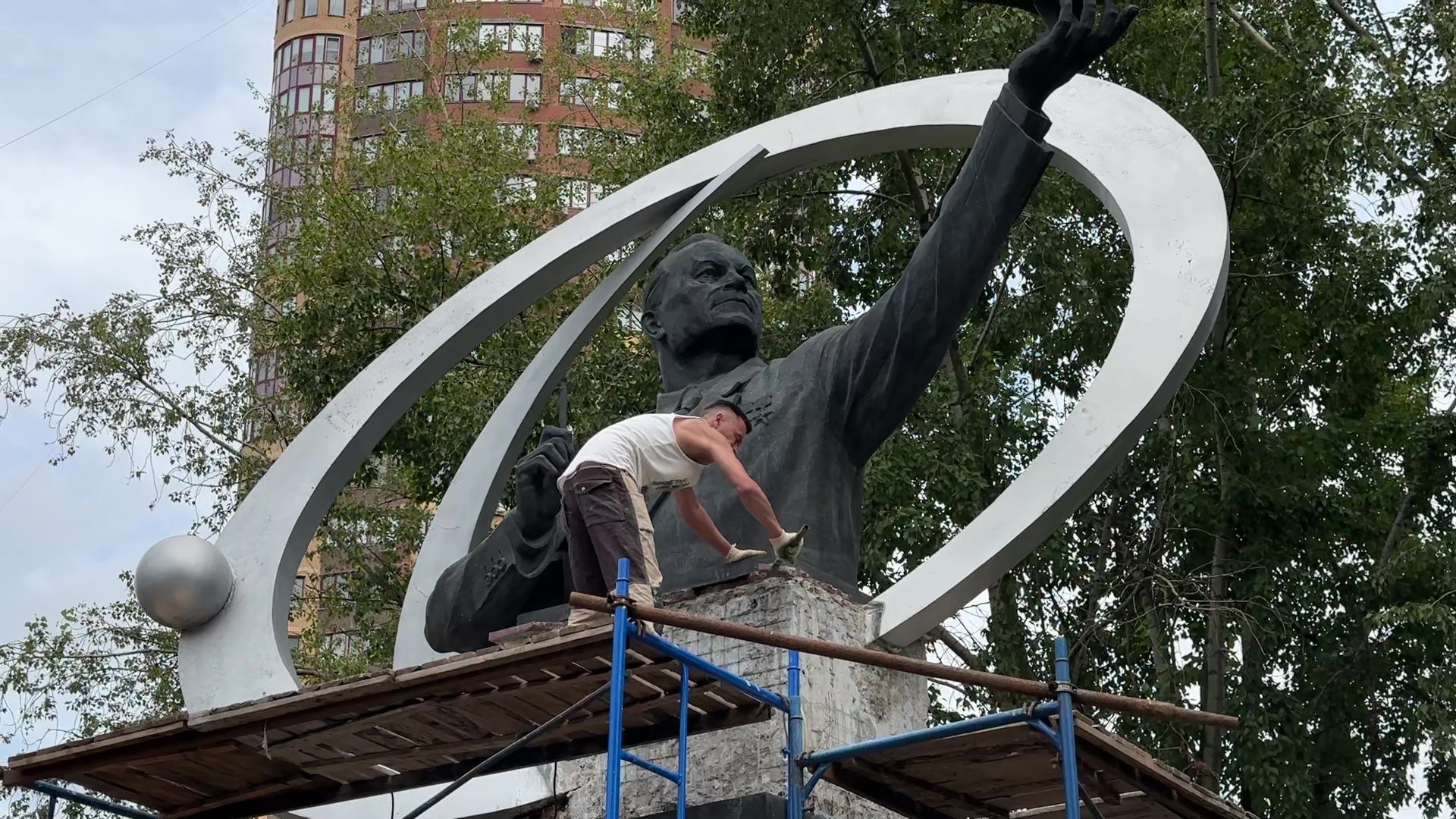 Реутов, реконструкция, НПО, нпо маш, Владимир Челомей, реконструкция памятника,