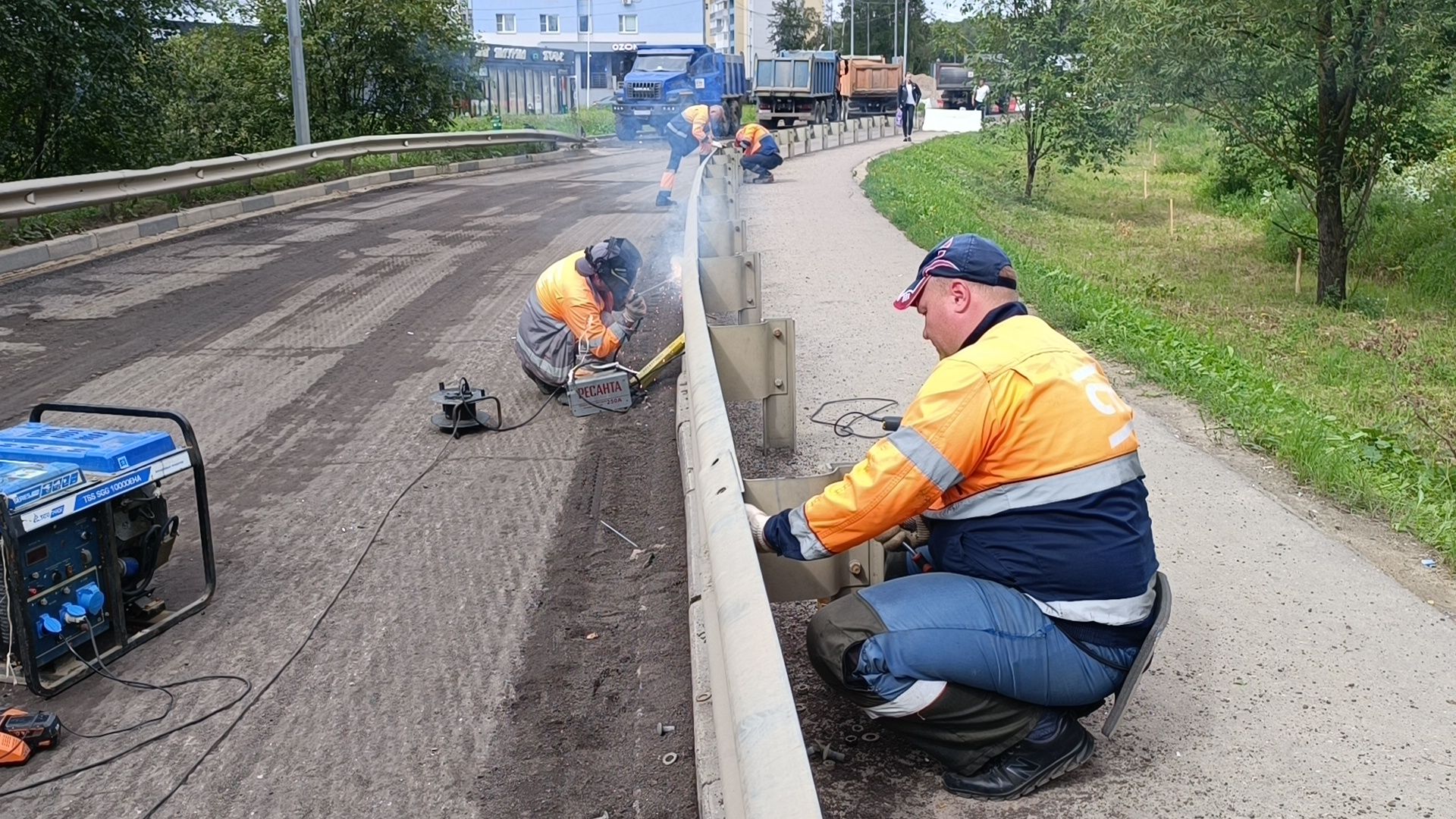 ремонт дорог, лобня, асфальт,