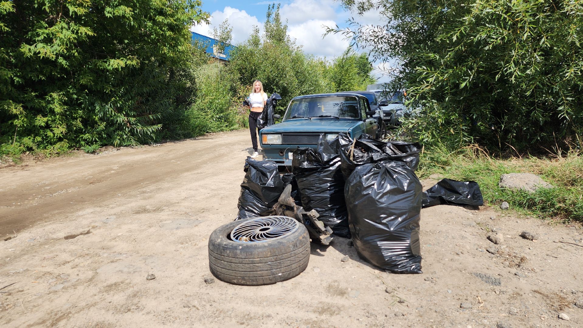 экоакция, уборка озера, всероссийская акция, село Кудиново, Богородский городской округ,
