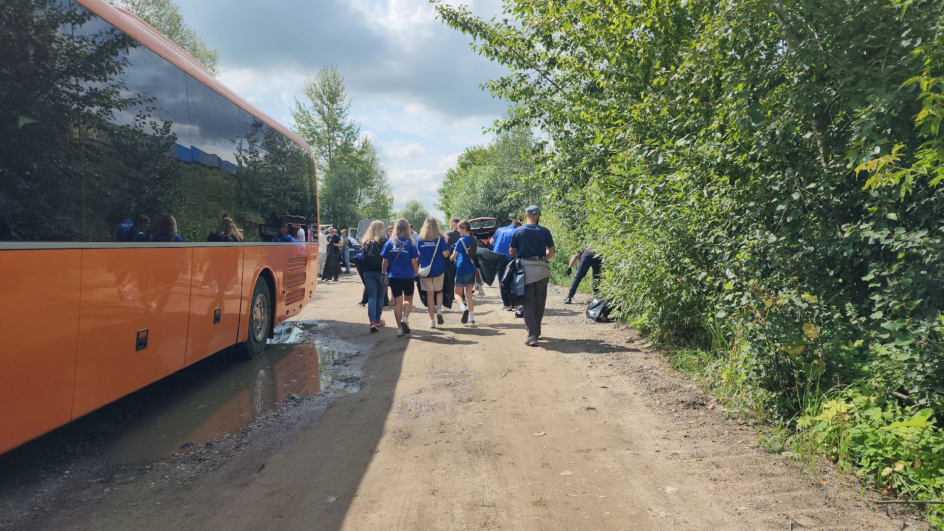 экоакция, уборка озера, всероссийская акция, село Кудиново, Богородский городской округ,