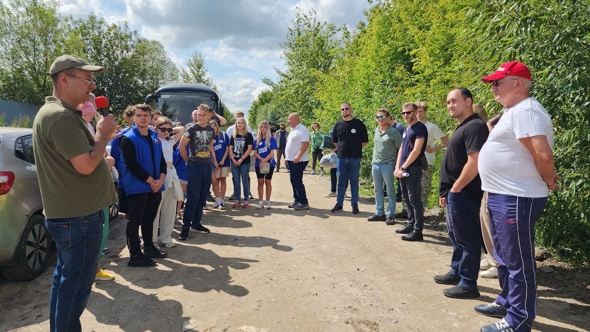 экоакция, уборка озера, всероссийская акция, село Кудиново, Богородский городской округ,