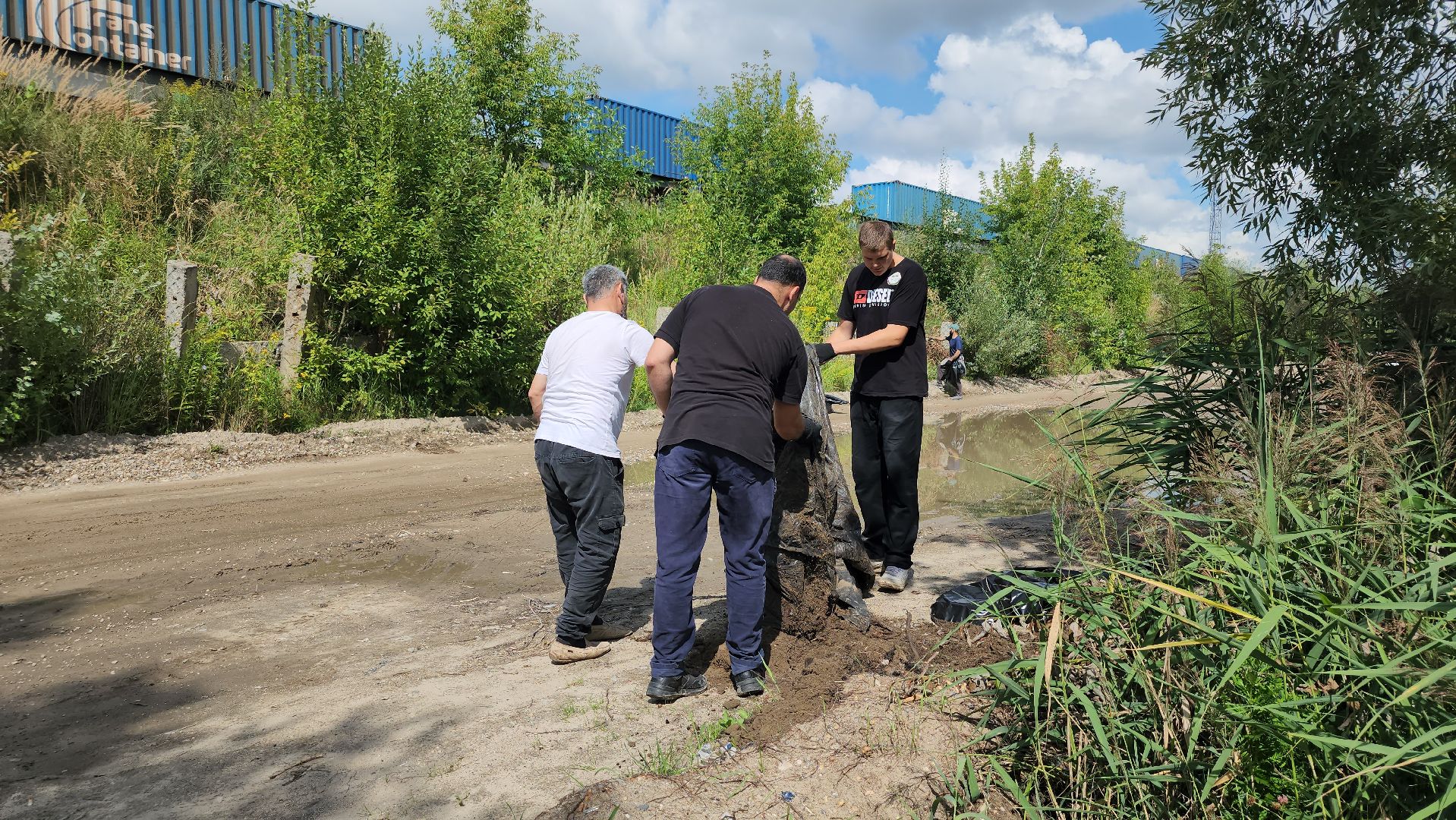 экоакция, уборка озера, всероссийская акция, село Кудиново, Богородский городской округ,