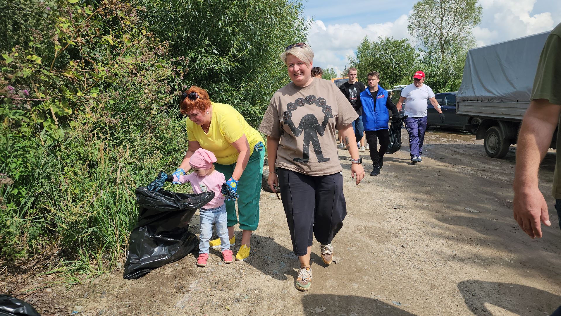 экоакция, уборка озера, всероссийская акция, село Кудиново, Богородский городской округ,