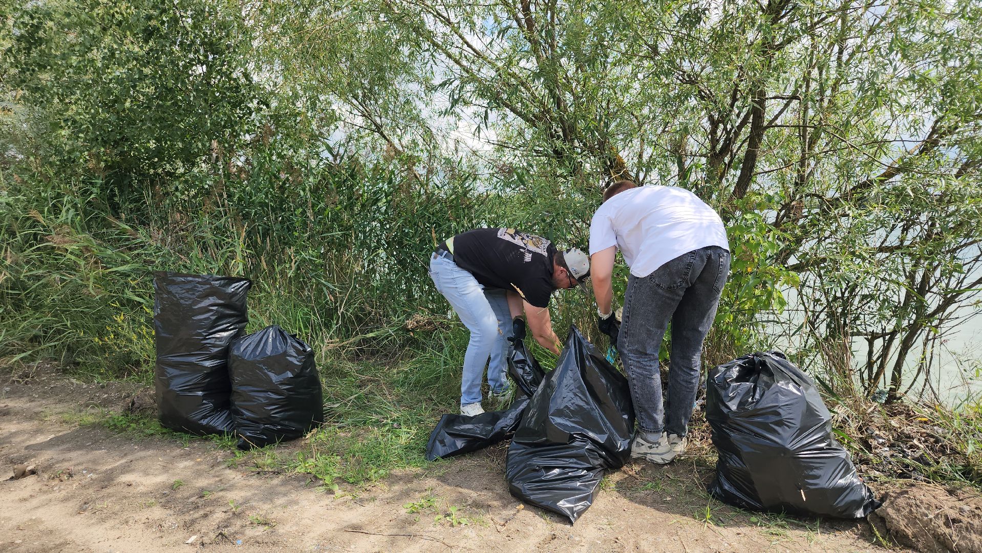 экоакция, уборка озера, всероссийская акция, село Кудиново, Богородский городской округ,