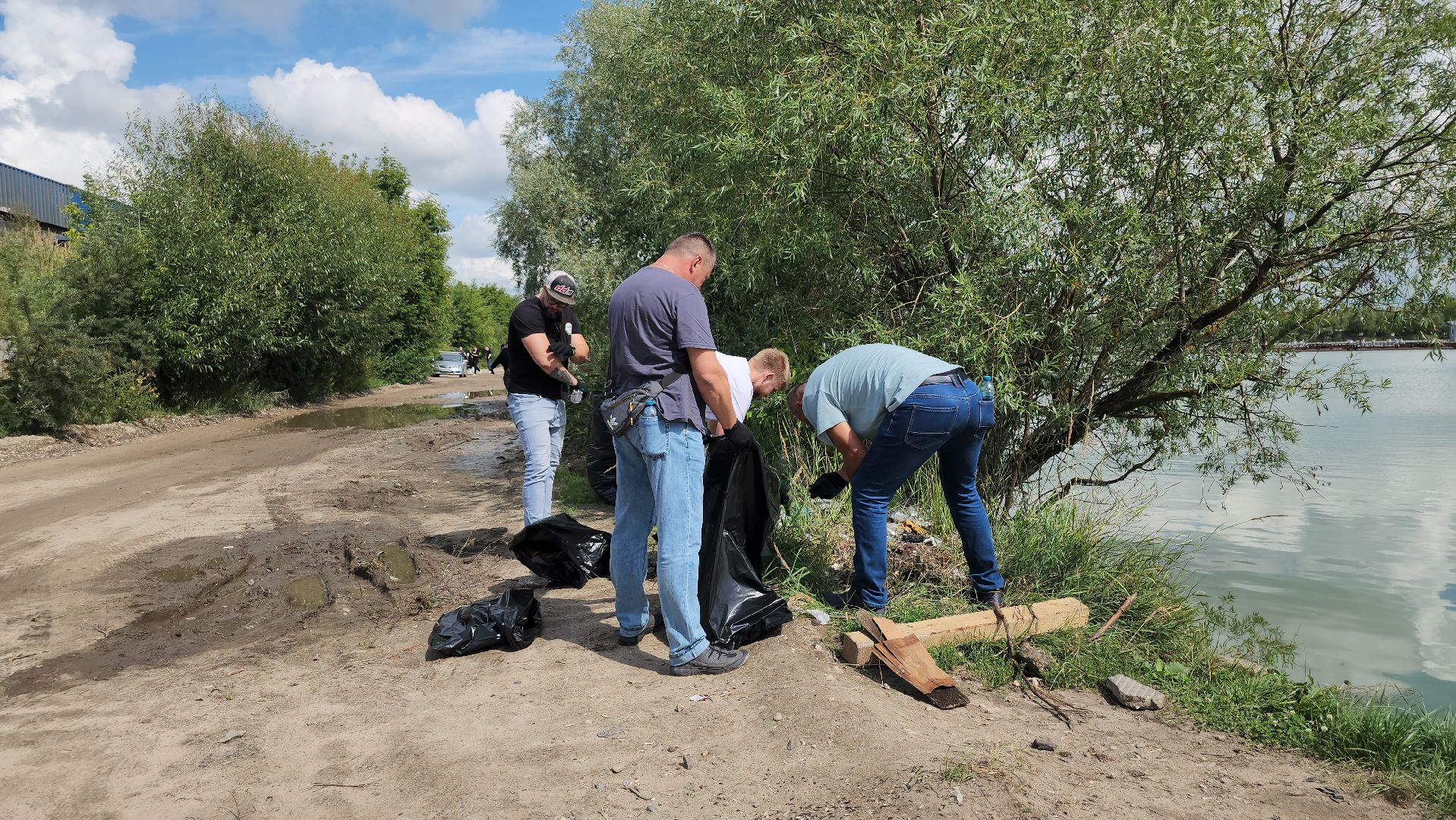 экоакция, уборка озера, всероссийская акция, село Кудиново, Богородский городской округ,
