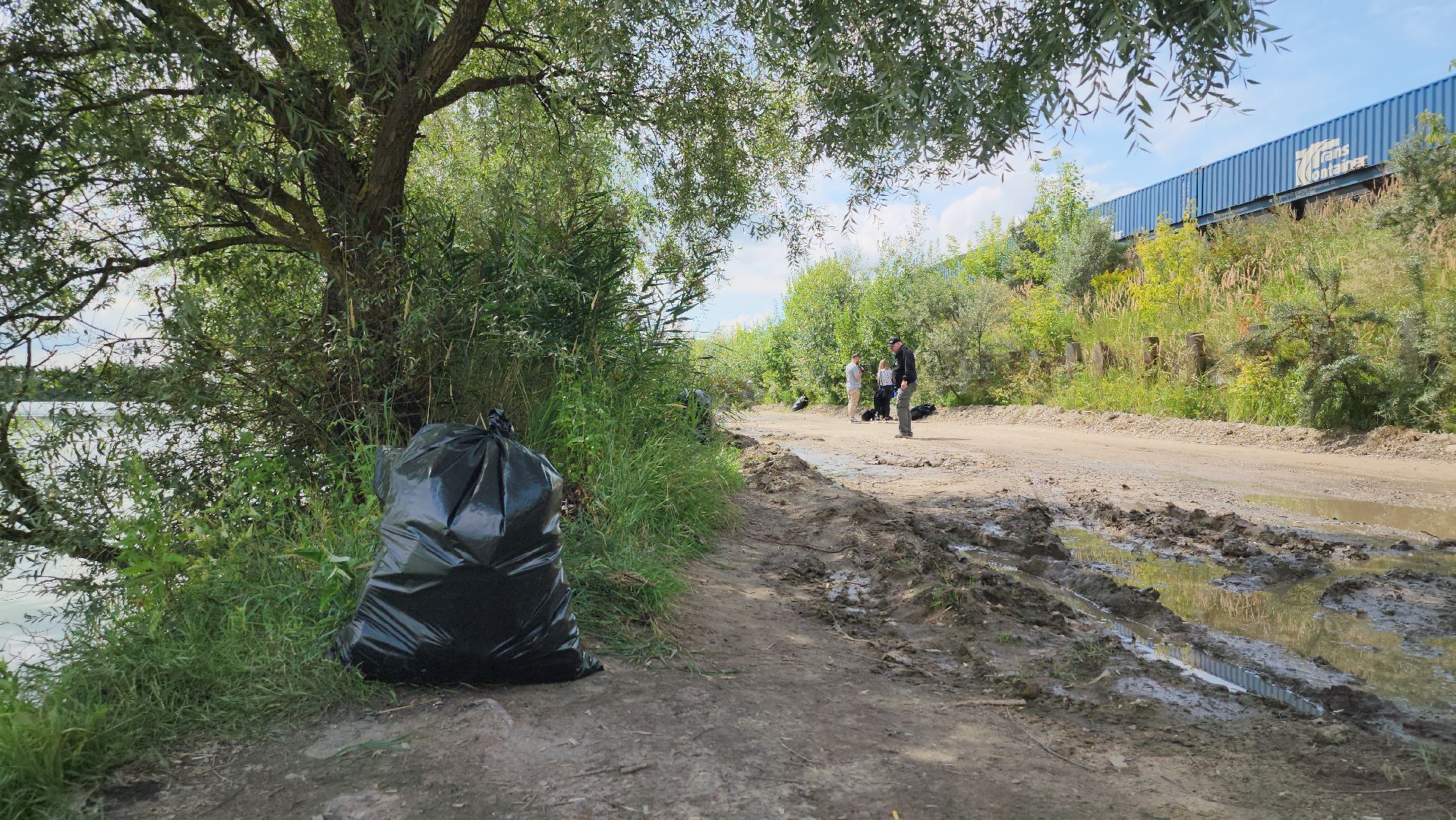 экоакция, уборка озера, всероссийская акция, село Кудиново, Богородский городской округ,