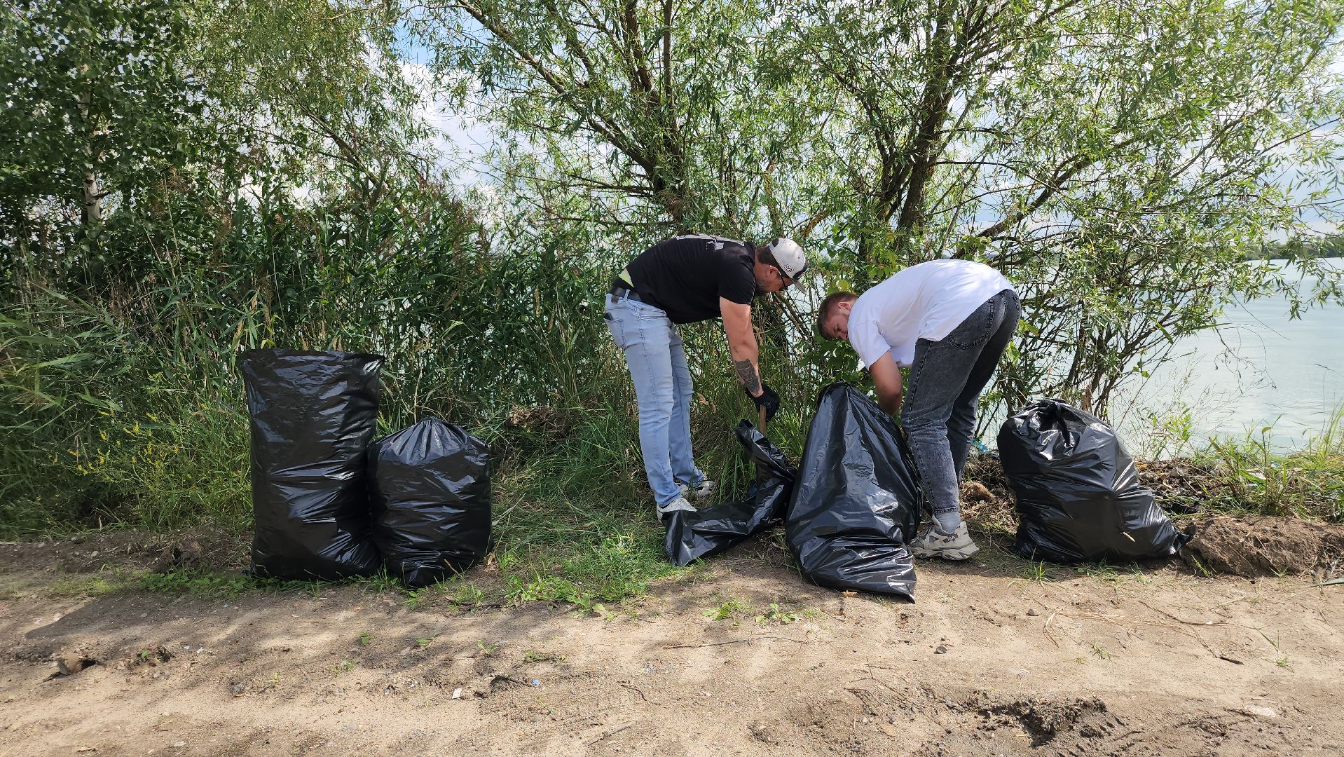 экоакция, уборка озера, всероссийская акция, село Кудиново, Богородский городской округ,