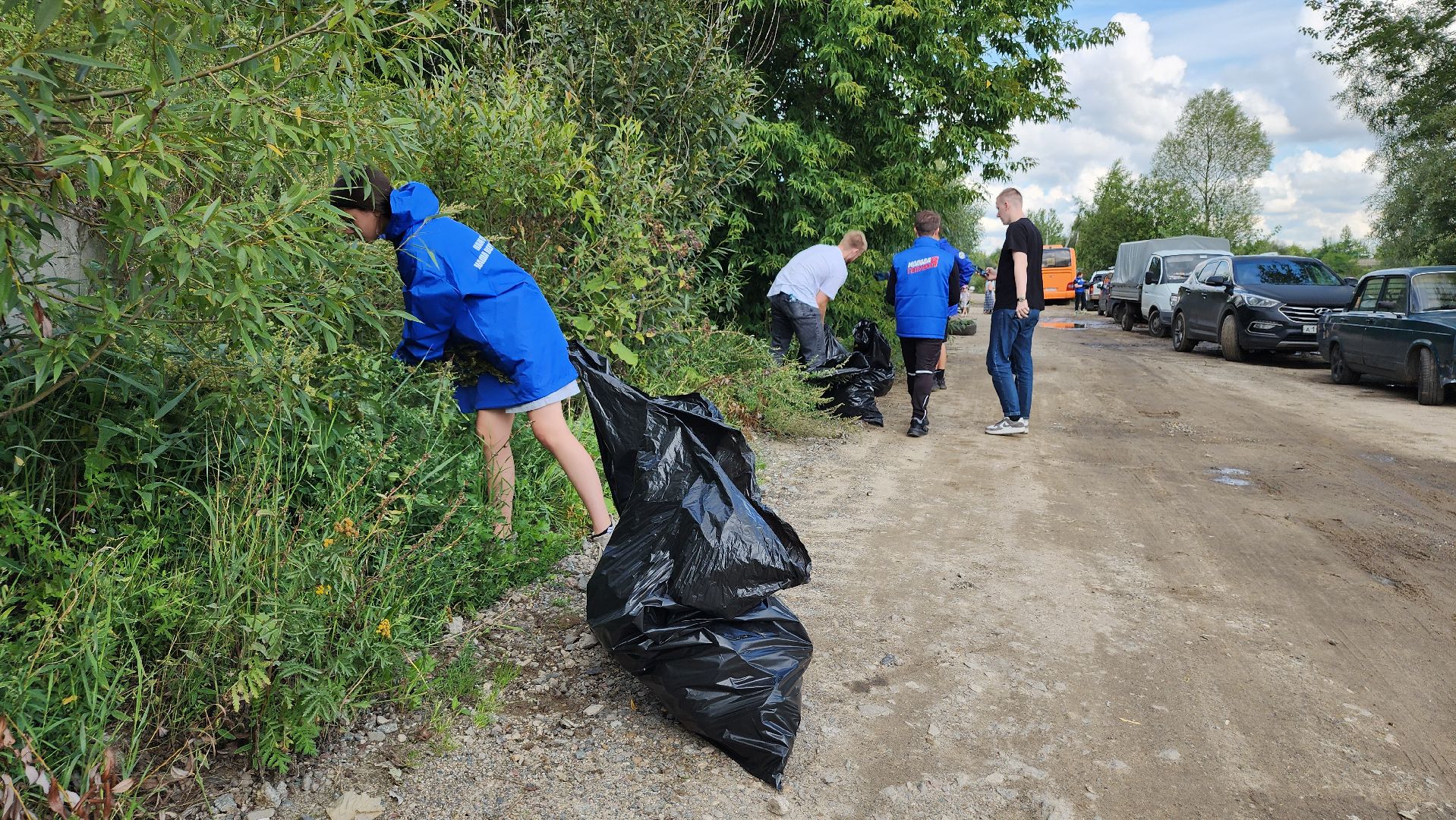 экоакция, уборка озера, всероссийская акция, село Кудиново, Богородский городской округ,
