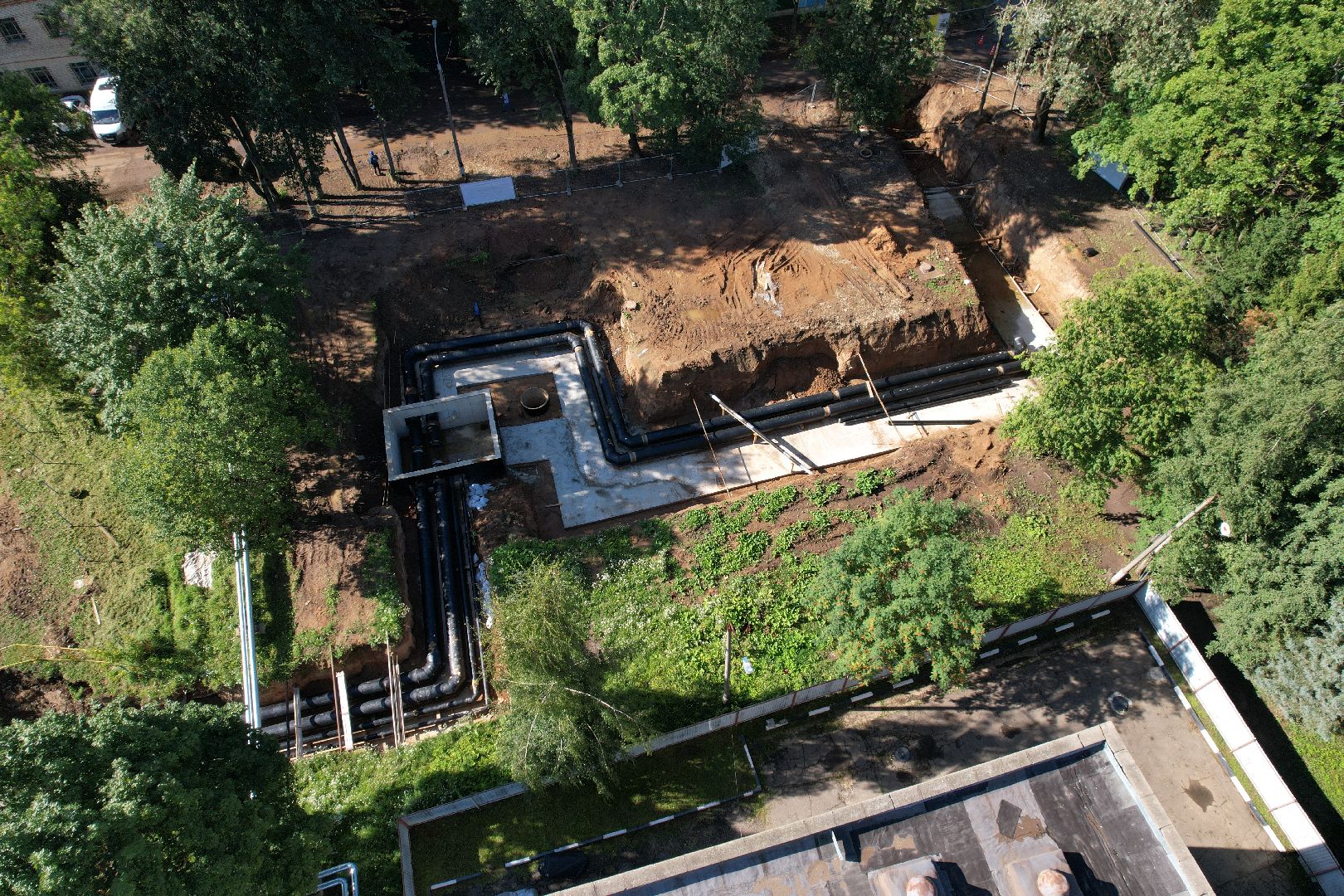 видео с коптера, котельная, жкх, отопление,