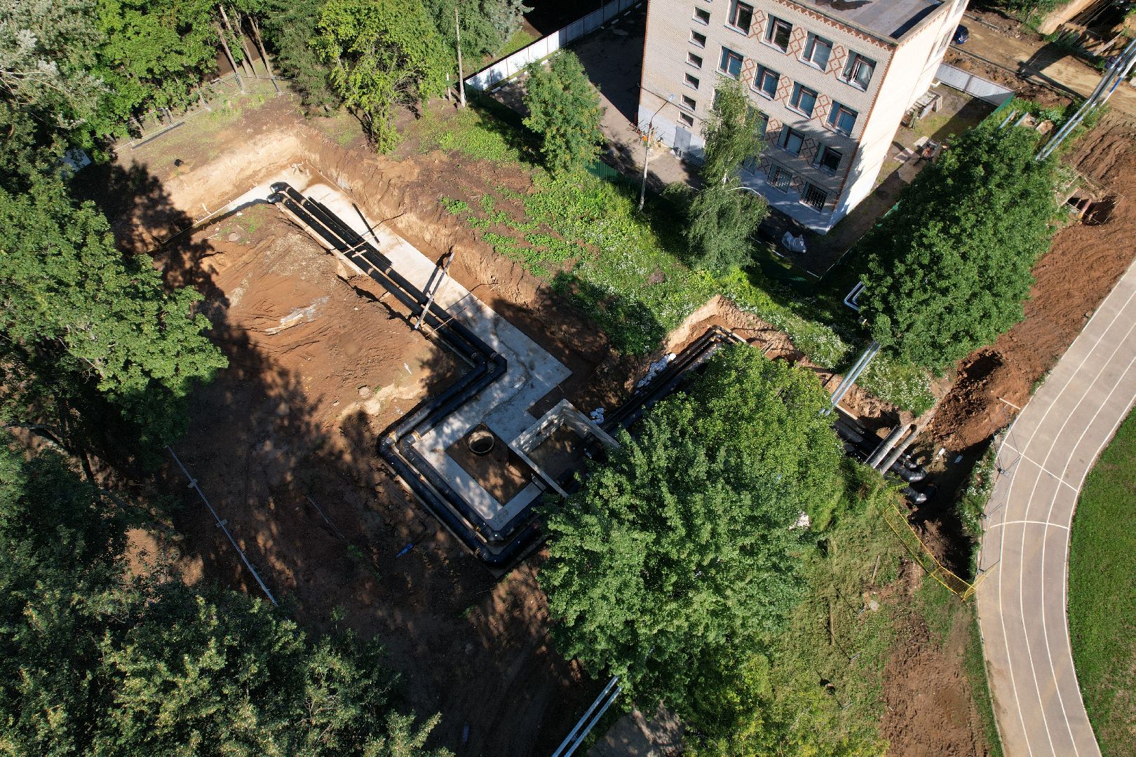 видео с коптера, котельная, жкх, отопление,