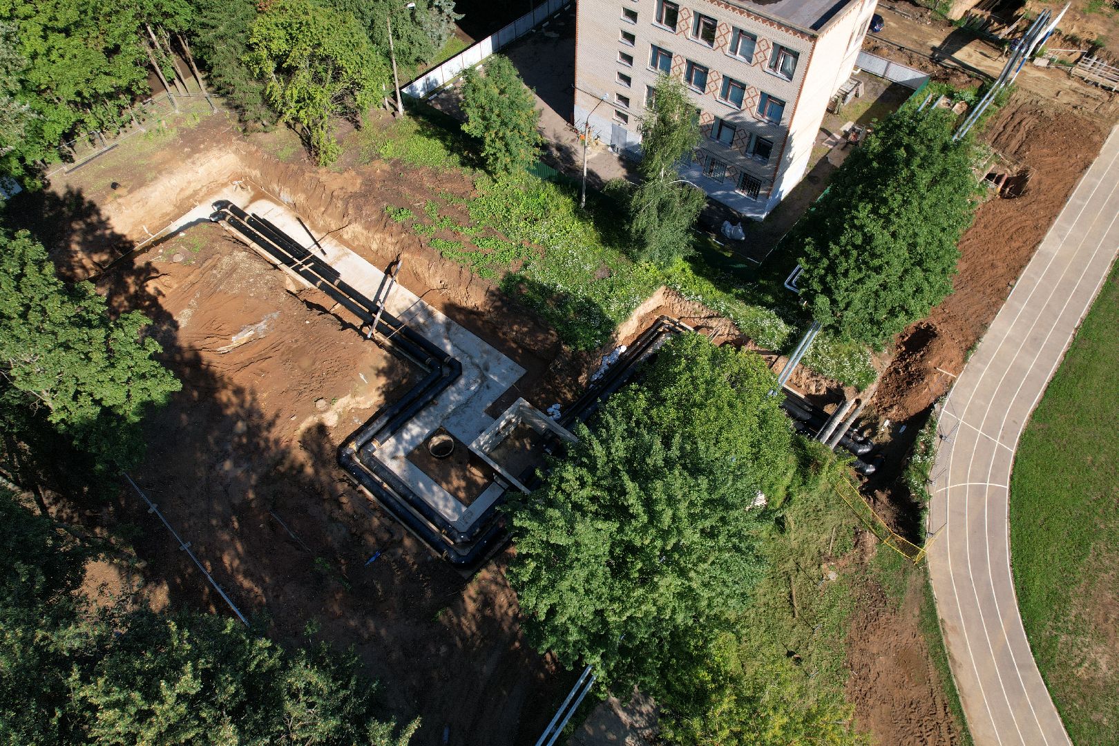 видео с коптера, котельная, жкх, отопление,