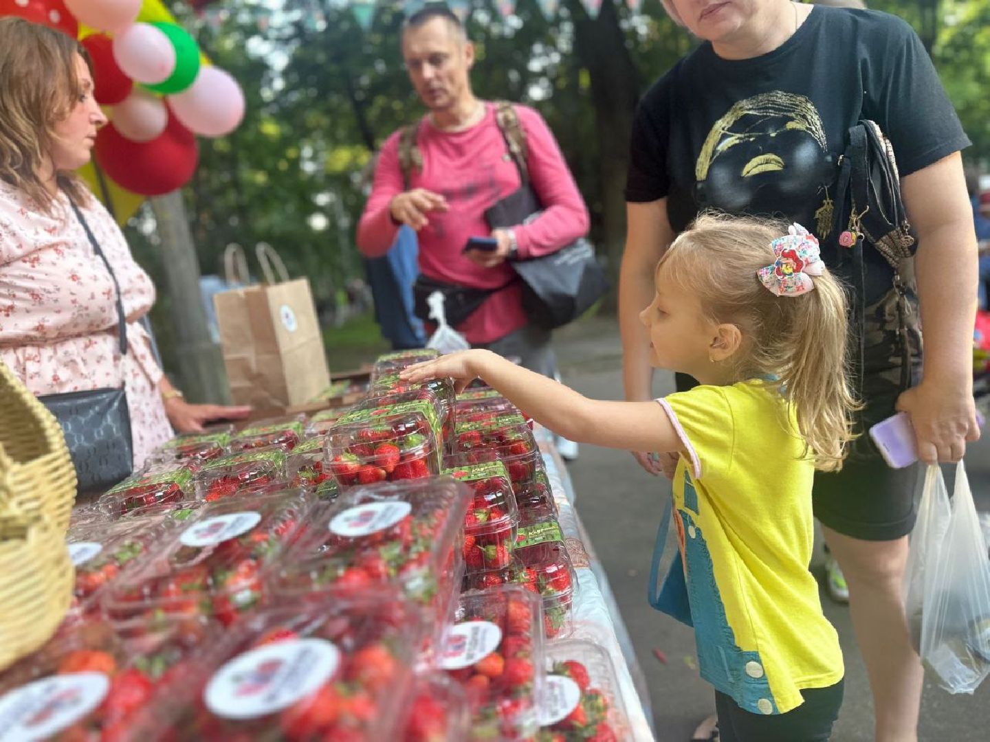 фестиваль, ягода, конкурсы, мастер-класс для детей, праздник парк, щёлково,