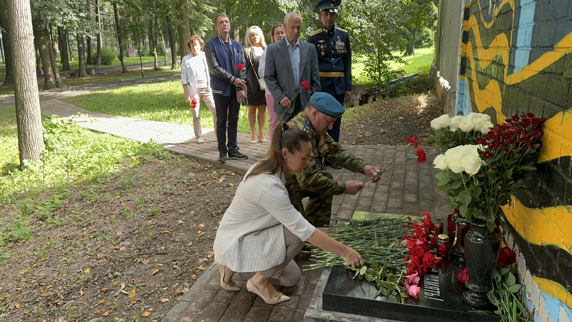 Солнечногорск, Стена памяти, Митинг, Герои, сво,