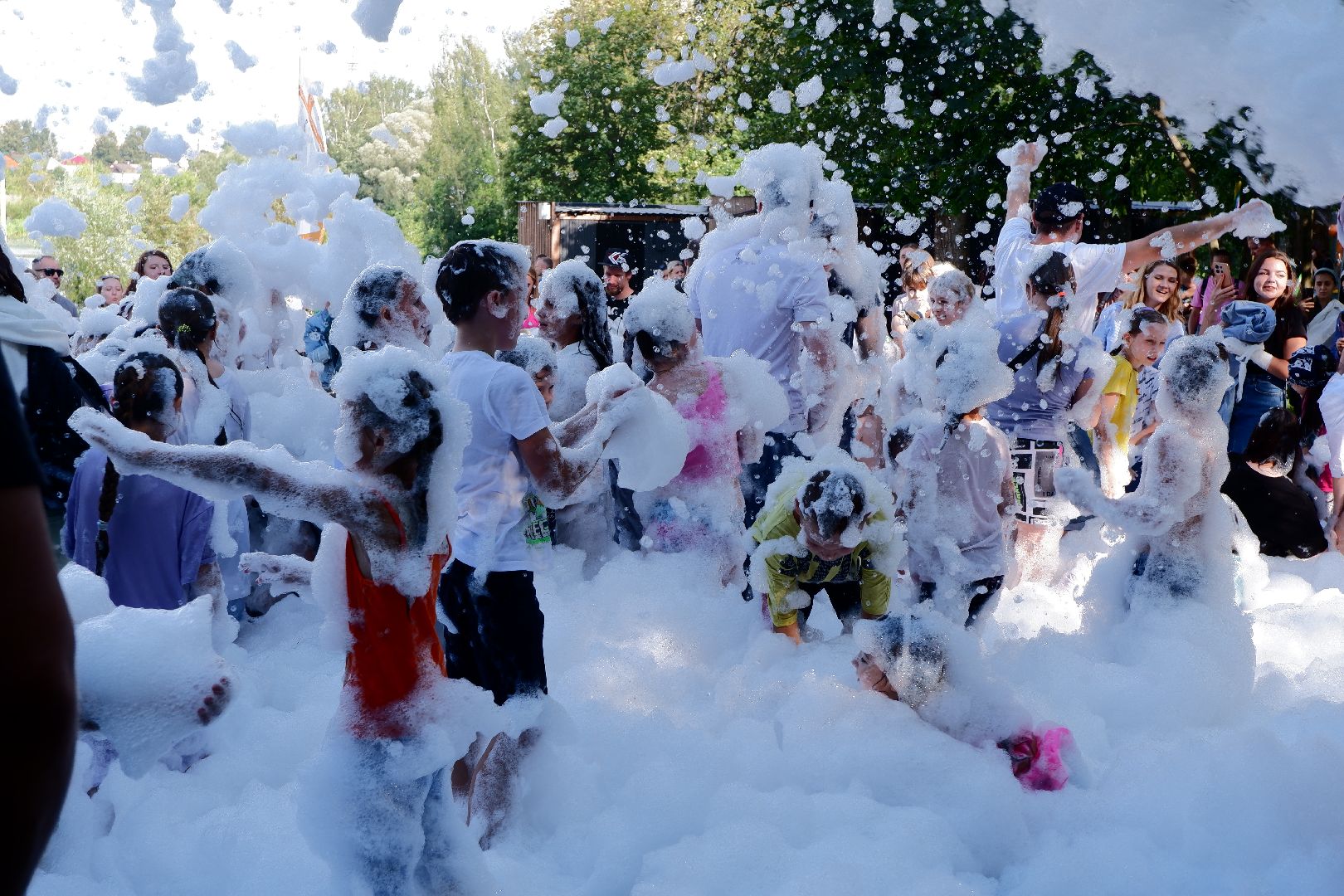 День Нептуна, пенная дискотека, парк, забавы, танцы, щёлково,