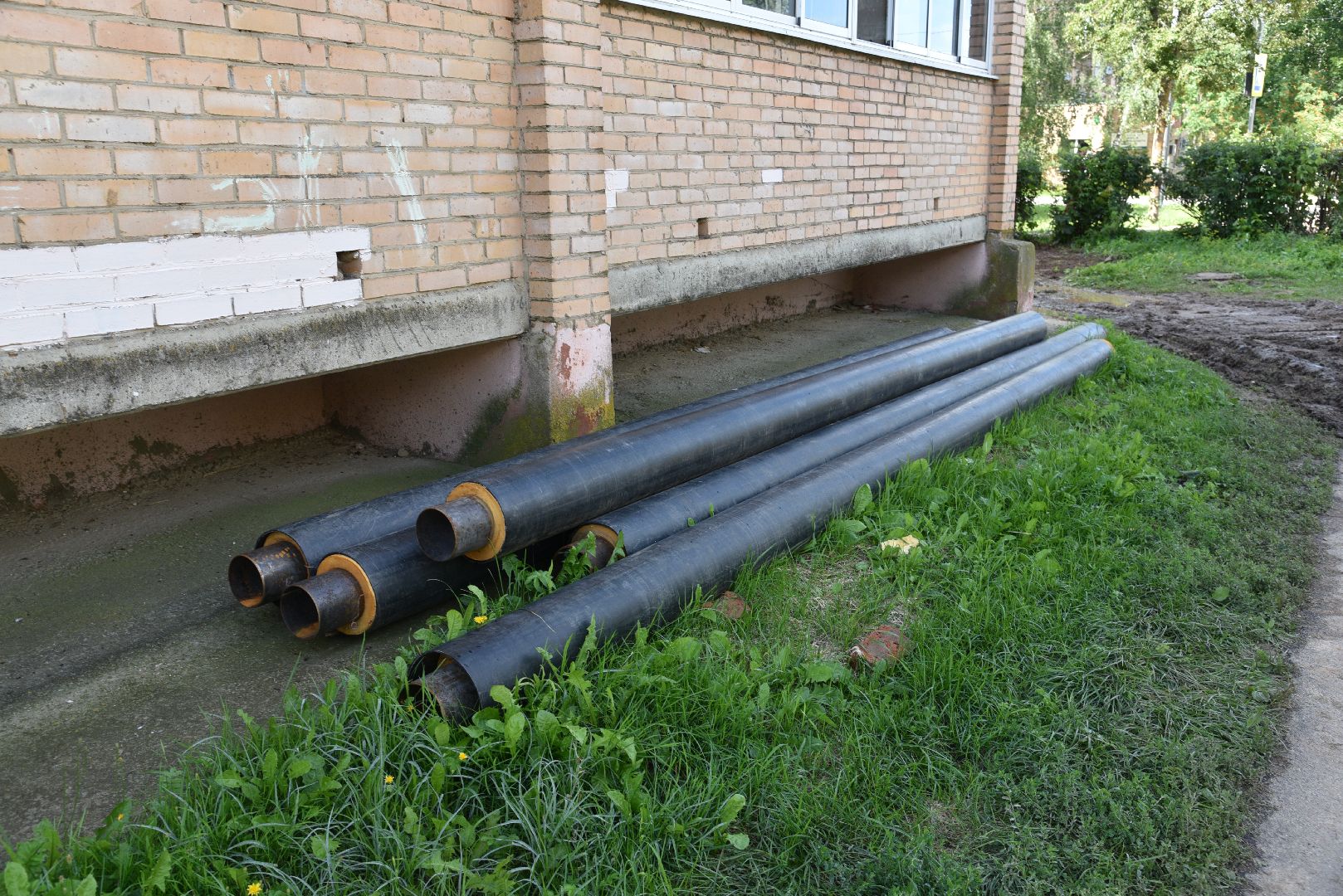 лотошино, благоустройство, замена теплосетей, замена теплотрассы, жкх, жкх и благоустройство, подготовка к зимнему сезону,