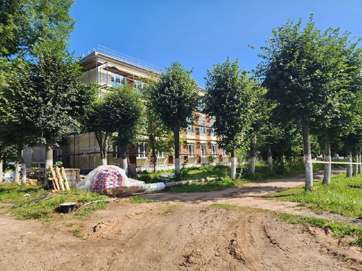 Солнечногорск, Капитальный ремонт, Ремонт школы, Ученики, Работы,