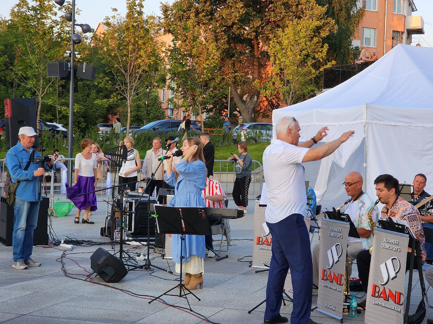 ногинск, общество, жители, праздник, активное долголетие, танцы, оркестр, богородский городской округ,