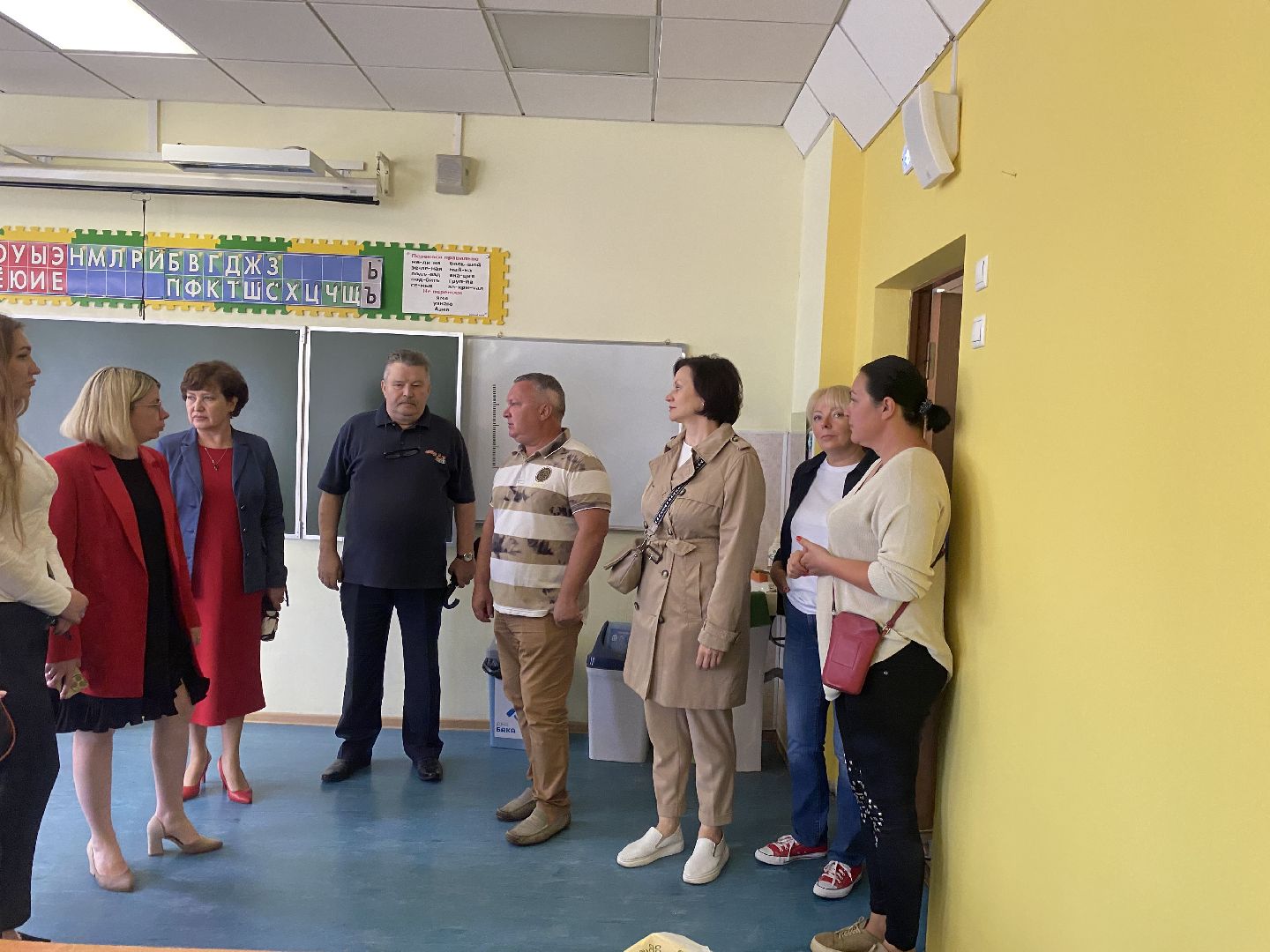 школа Перспектива, Перспектива школа во Власихе, подготовка к новому учебному году, ремонт в школе Перспектива, трудовые бригады Перспектива,