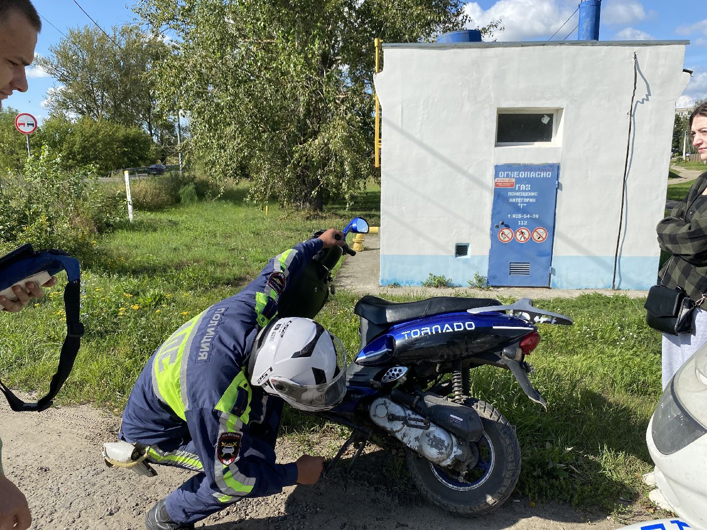 Коломна, гибдд, рейд безопасности, мото-скутер,