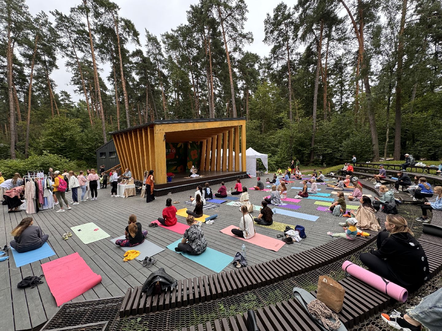 Фестиваль йоги, Парк Раздолье, Гвоздестояние,