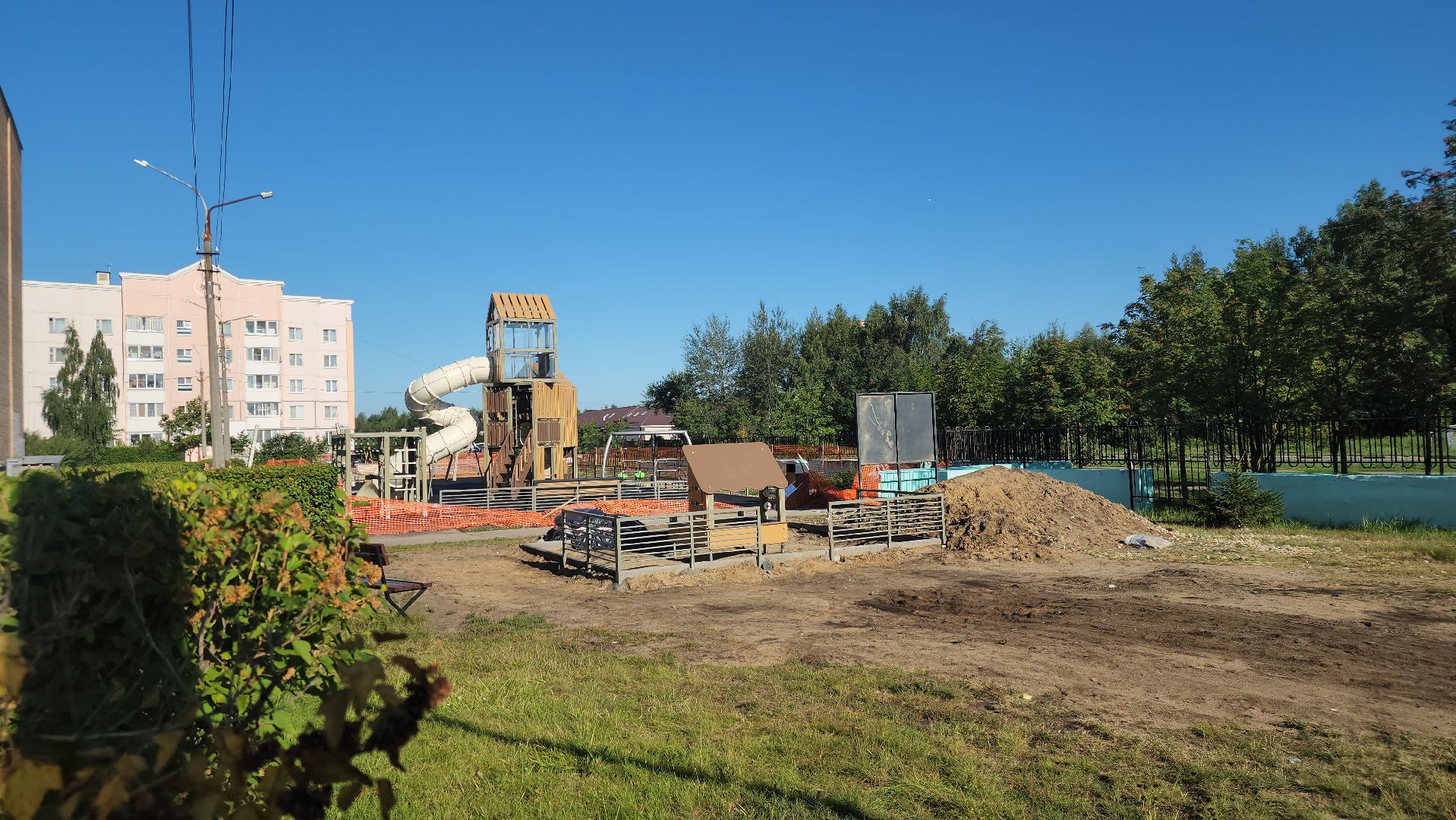 Электрогорск, Городской округ Павловский Посад, Детская площадка, Двор, Дети,