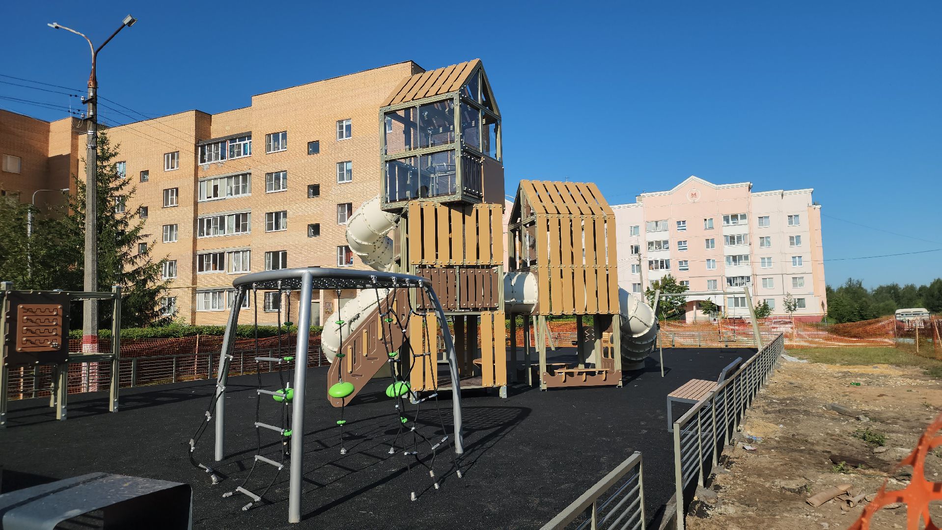 Электрогорск, Городской округ Павловский Посад, Детская площадка, Двор, Дети,