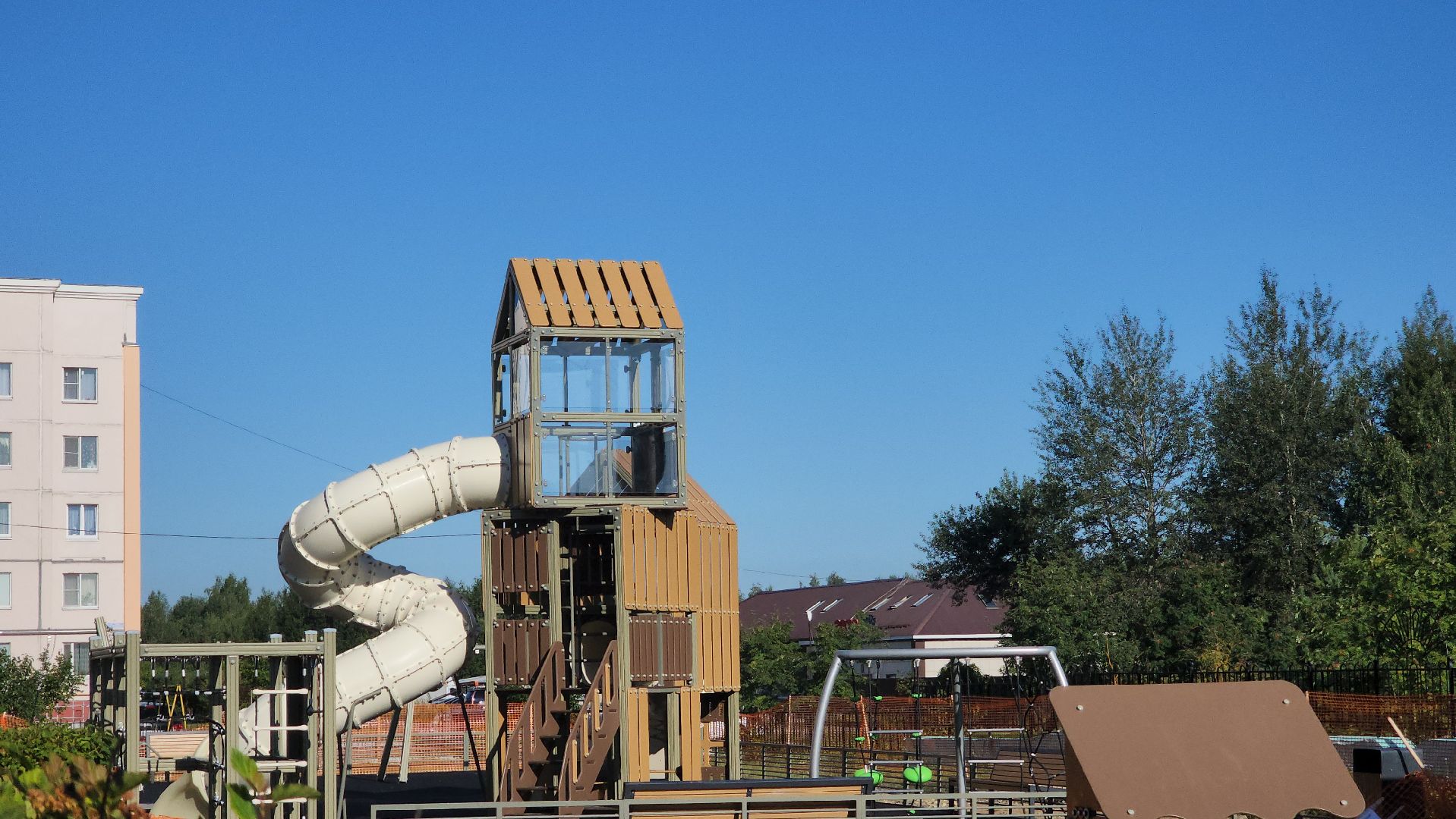 Электрогорск, Городской округ Павловский Посад, Детская площадка, Двор, Дети,