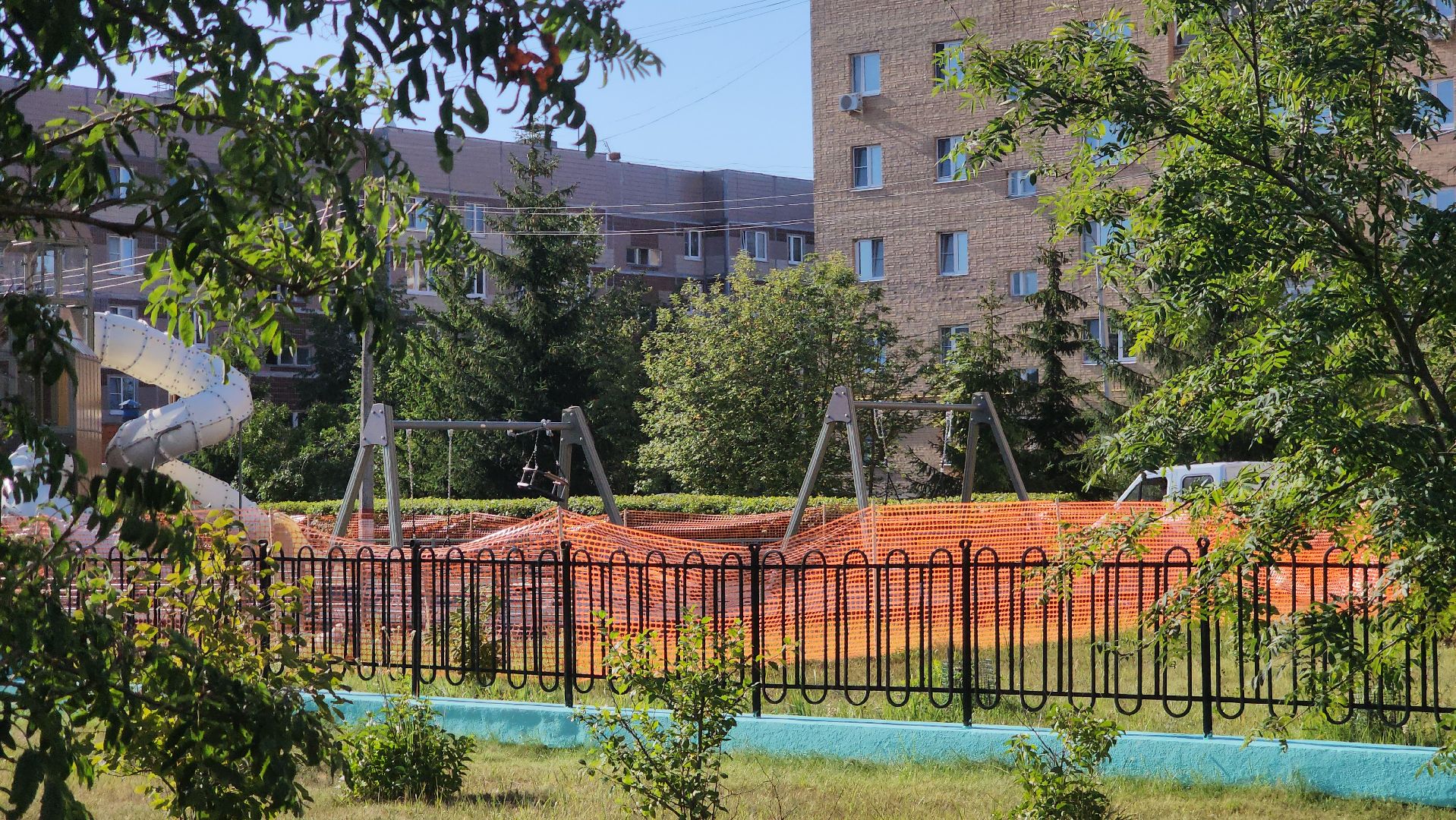 Электрогорск, Городской округ Павловский Посад, Детская площадка, Двор, Дети,