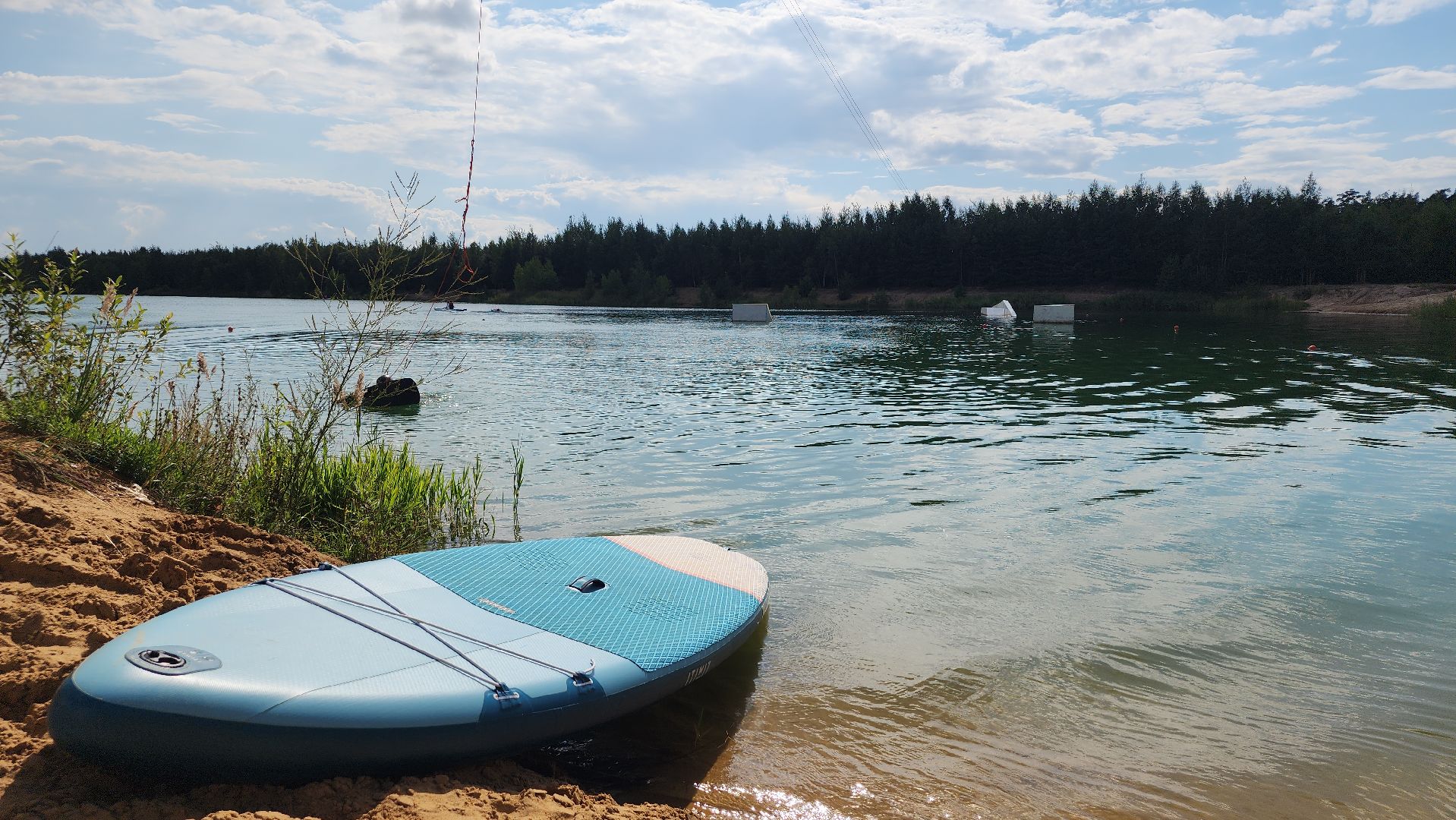 вейкбординг, сапбординг, вейк-станция, Рыбхоз, Богородский городской округ,