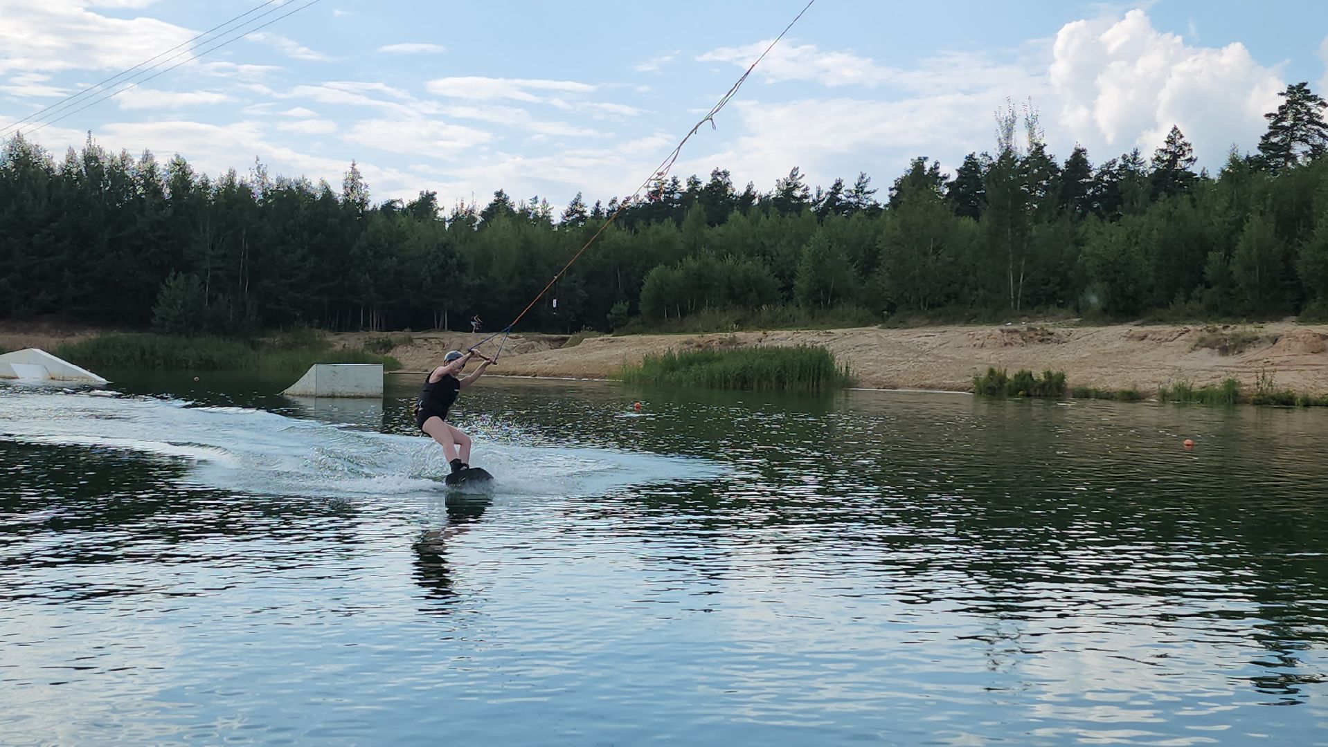 вейкбординг, сапбординг, вейк-станция, Рыбхоз, Богородский городской округ,