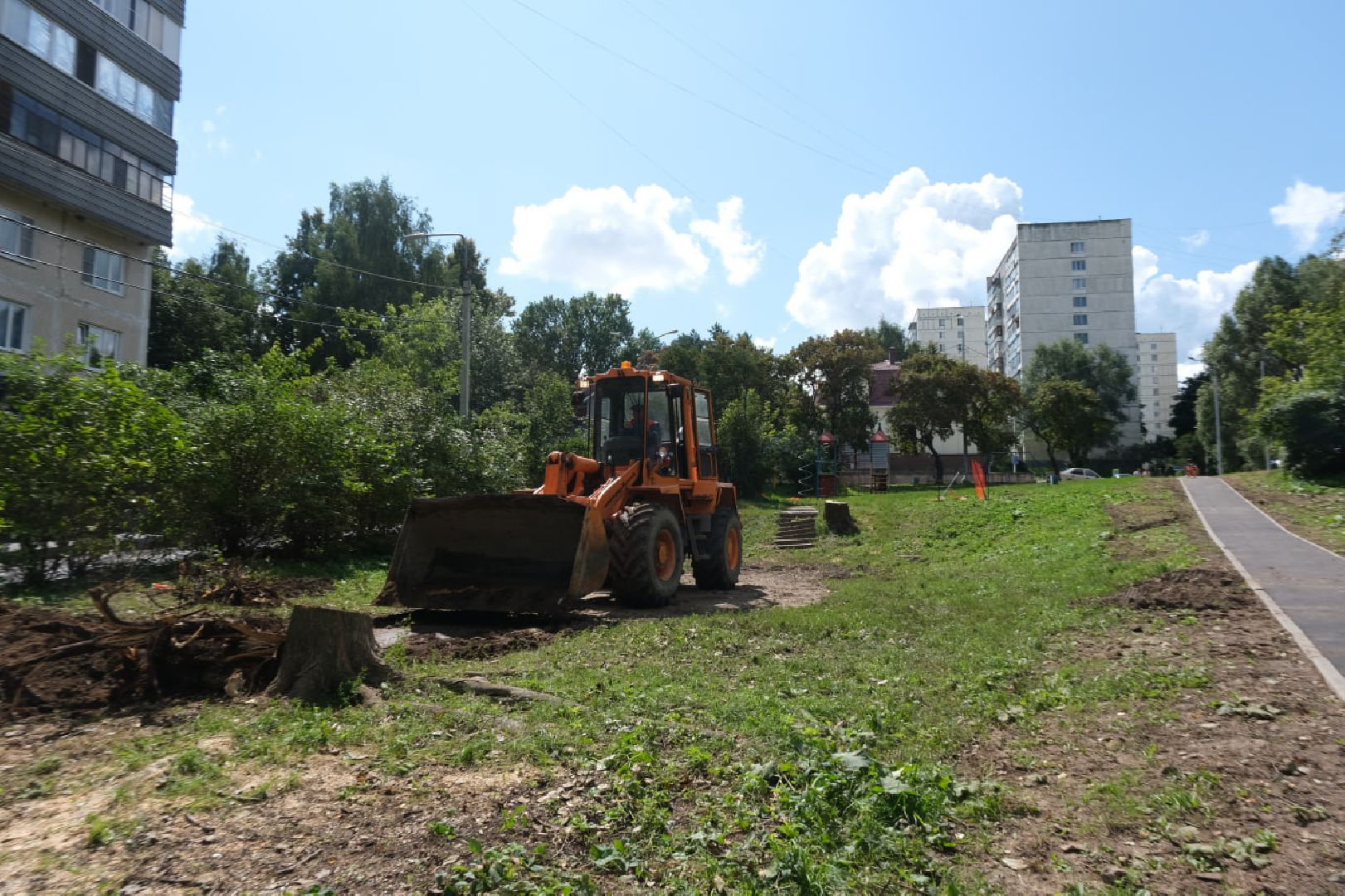 пущино, благоустройство дворов, серпухов, детские площадки,