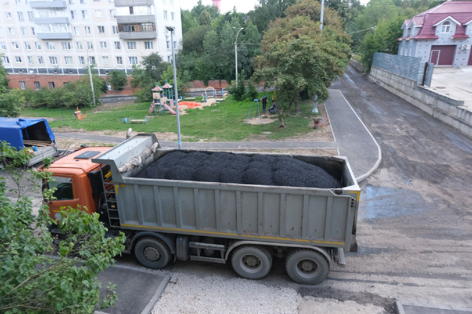 пущино, благоустройство дворов, серпухов, детские площадки,