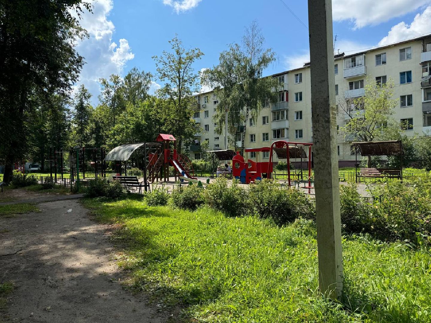 фрязино, ремонт, детская игровая площадка, благоустойство,